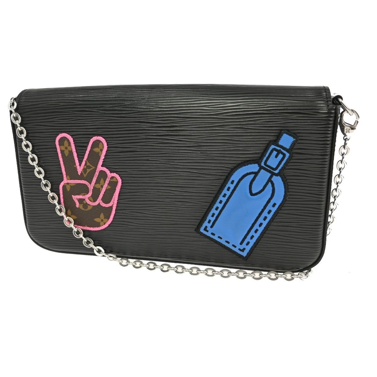 Louis Vuitton Louis Vuitton Felicie Pochette Limited Edition Patchwork Epi Leather Size ONE SIZE - 1 Thumbnail