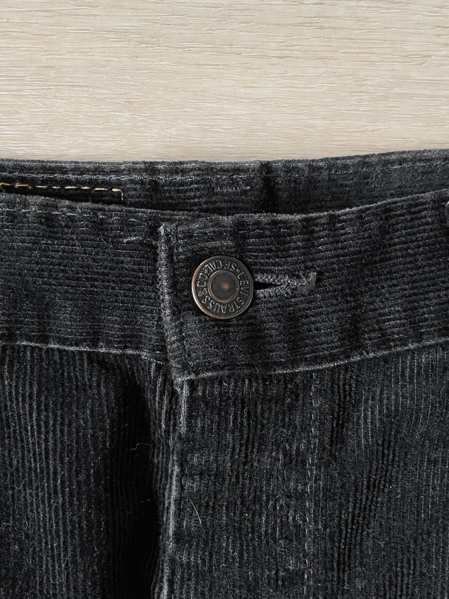 Levi's × Vintage 90s Orange Tab Corduroy Pleated Pants Size US 36 / EU 52 - 2 Thumbnail