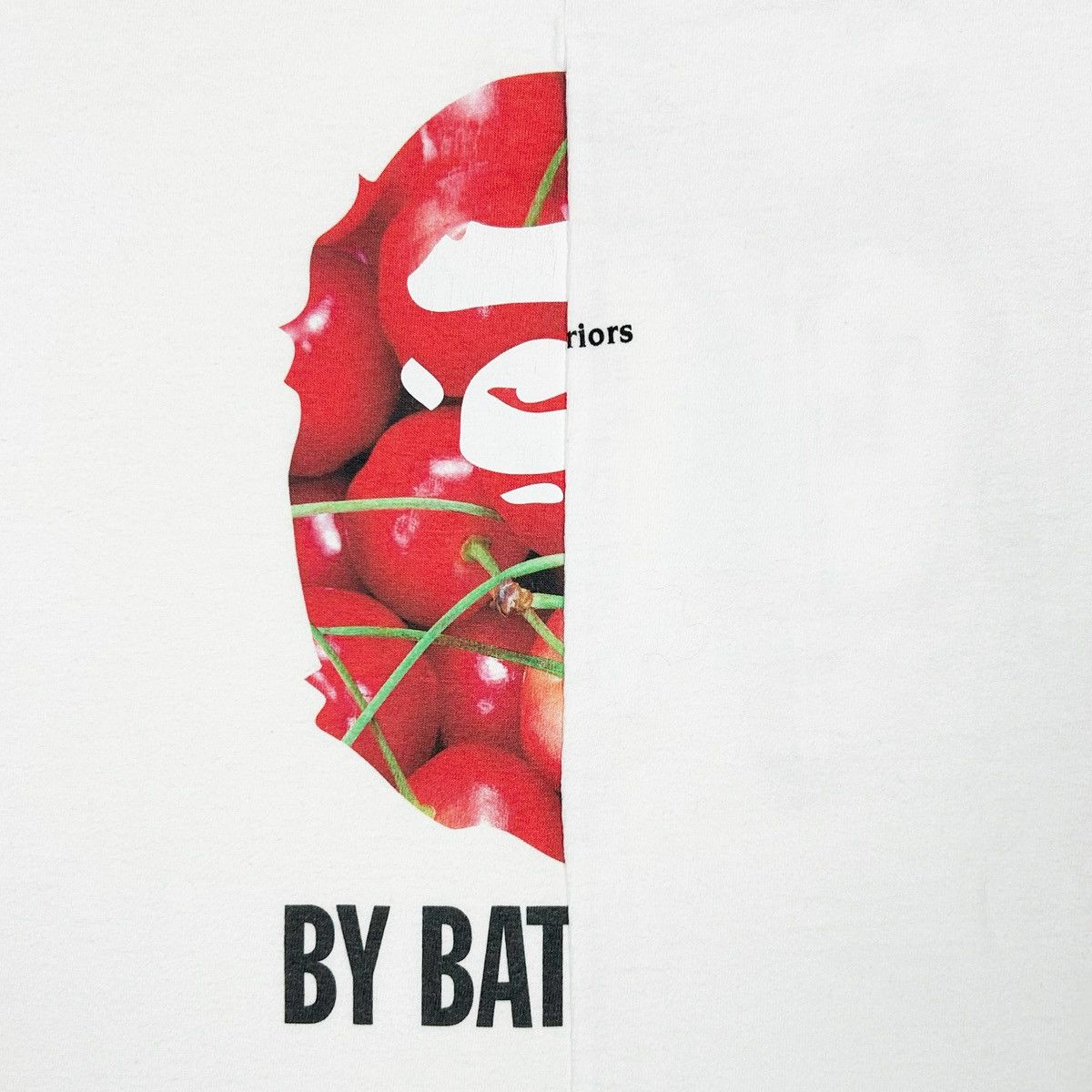 Bape × Neighborhood Bape NHBA Cherry Ape Head Spilt Tee Size US L / EU 52-54 / 3 - 4 Thumbnail