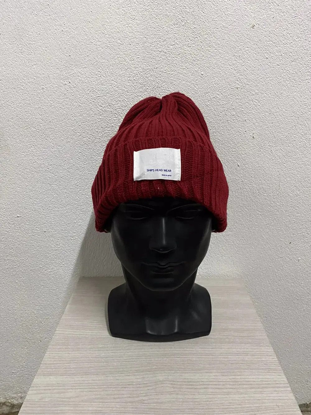 Japanese Brand × SHIPS × Vintage Japanese Brand Ships Beanie Hat Size ONE SIZE - 2 Thumbnail