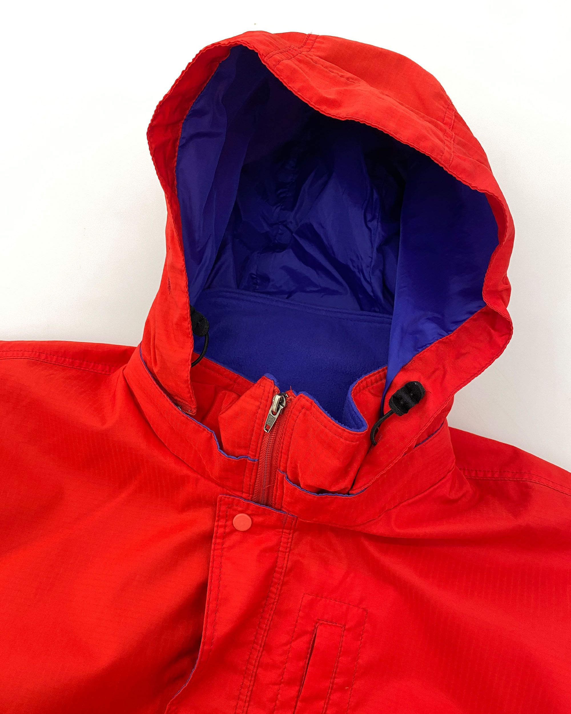 Patagonia SS1993 1990s Made in USA Ripstop Hooded Jacket Size US L / EU 52-54 / 3 - 6 Thumbnail