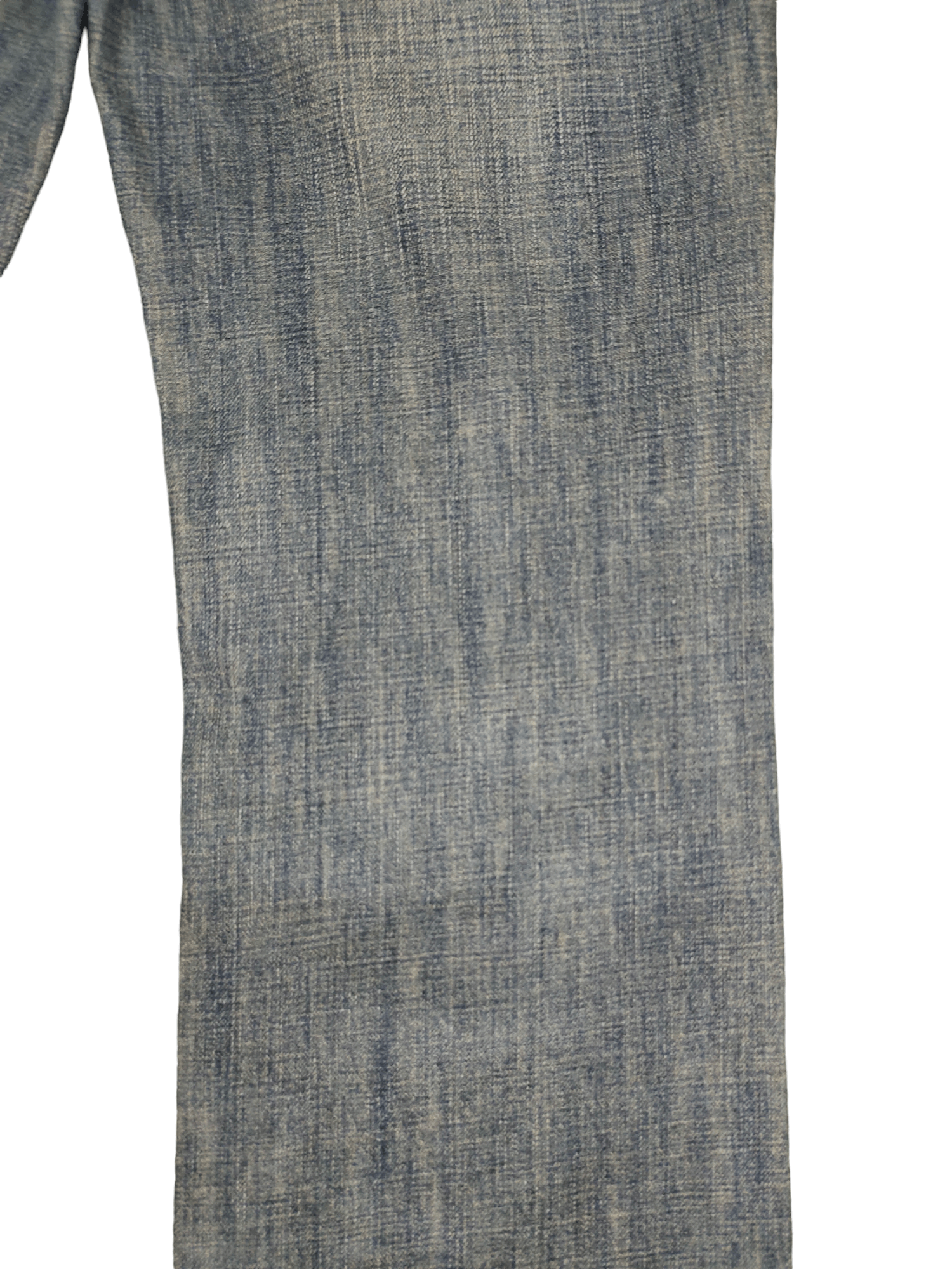 If Six Was Nine Flare Jeans Clichy Release Hem Faded Low Rise Boot Cut Size US 31 - 16 Thumbnail