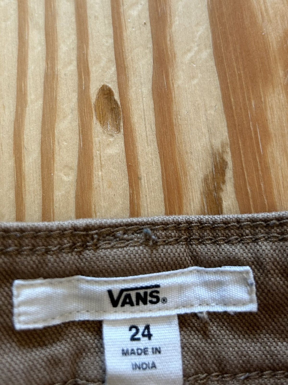 Vans Vans Brown Skater Pant Size 24" / US 00 / IT 34 - 4 Thumbnail
