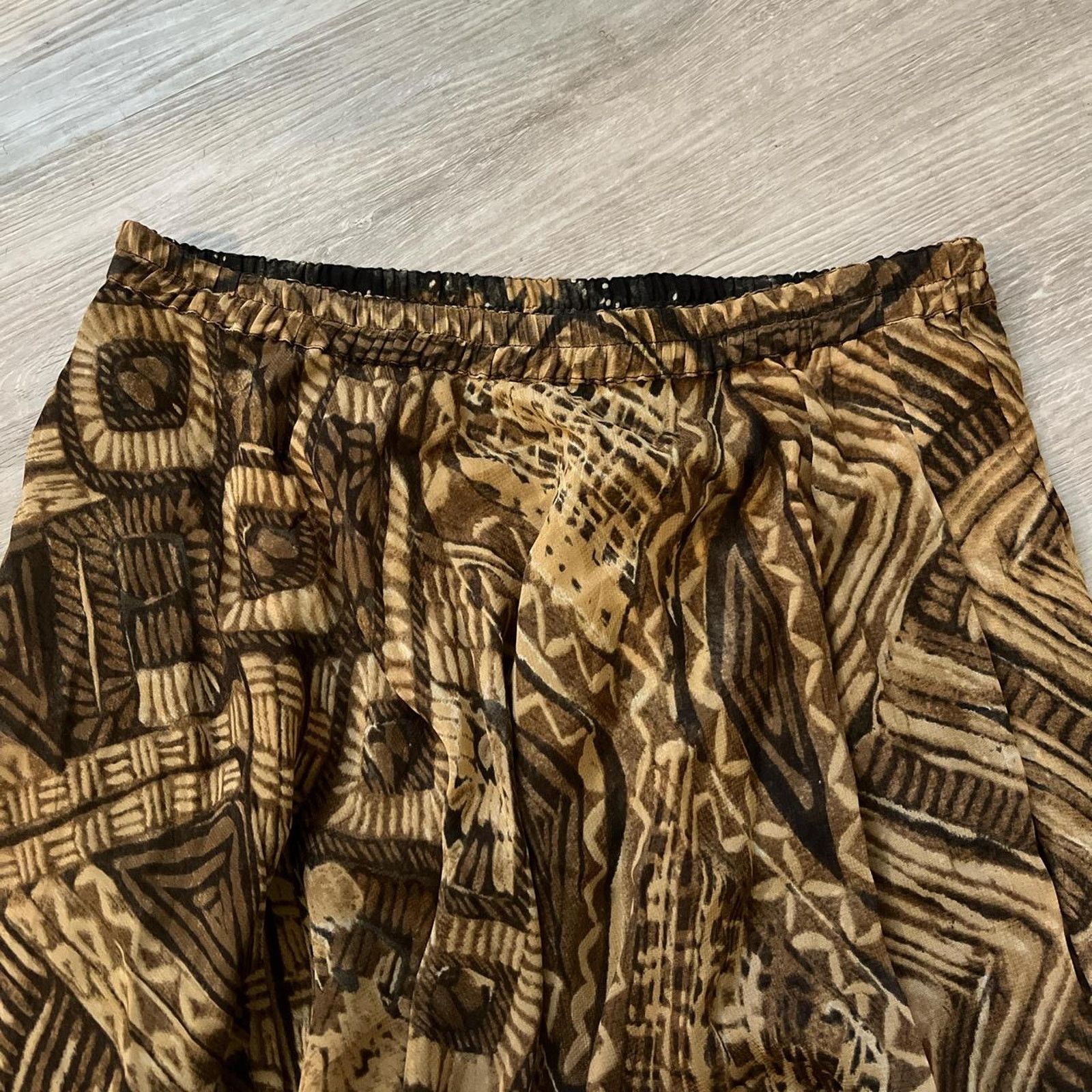 Other Earth tone ruffled reversible skirt Size 28" / US 6 / IT 42 - 5 Thumbnail