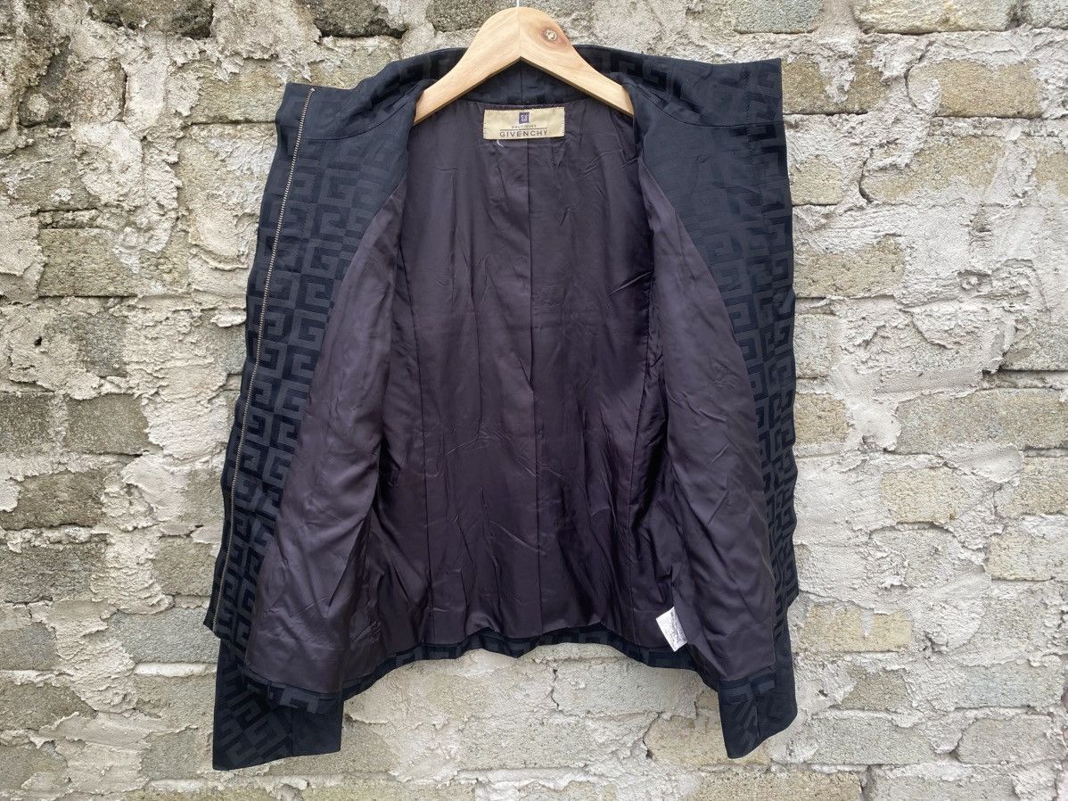 Givenchy Givenchy Vintage Zip Up Monogram Jacket Size S / US 4 / IT 40 - 7 Thumbnail