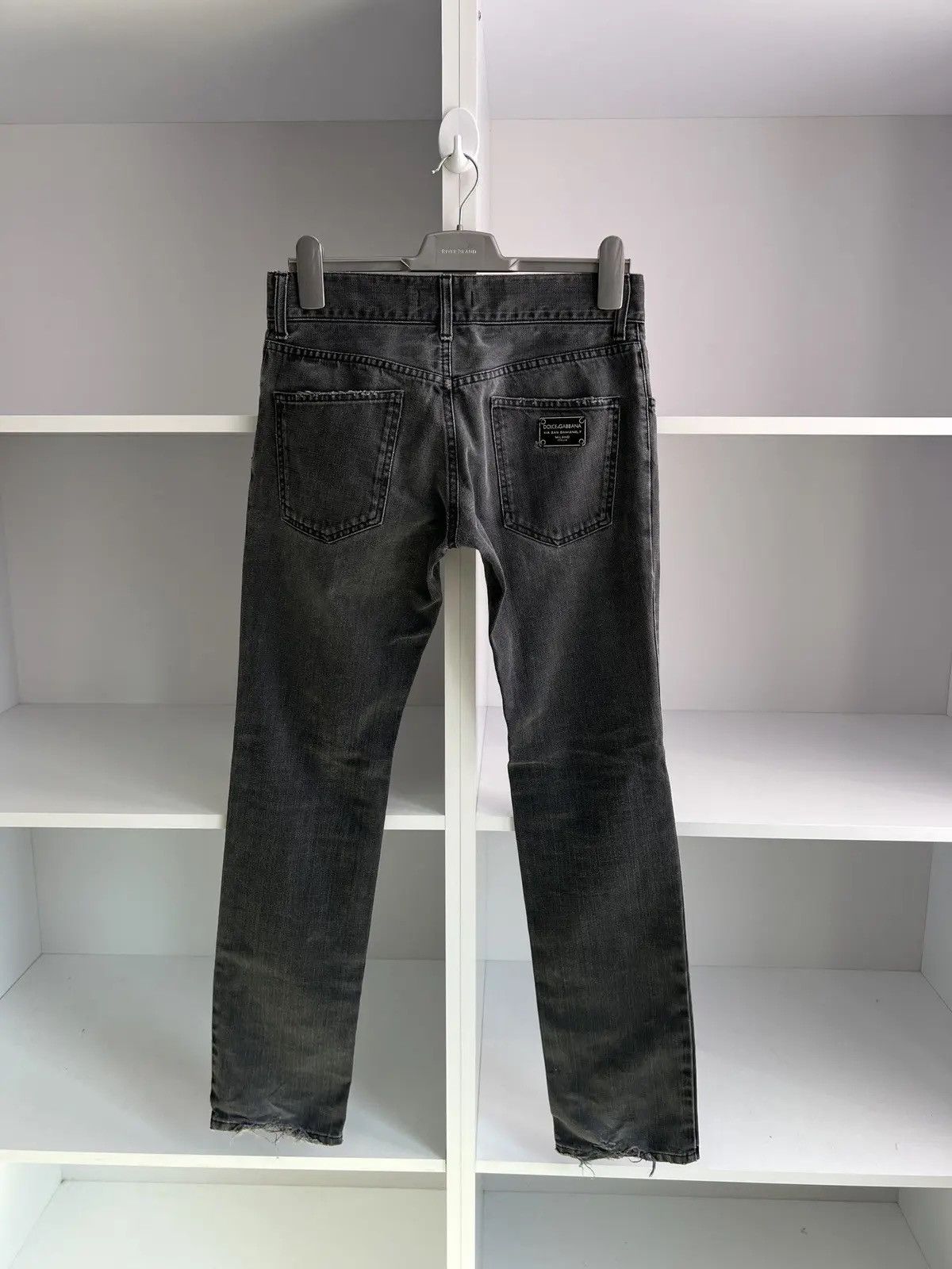 Designer × Dolce & Gabbana × Vintage Vintage Dolce Gabbana Black Archival Y2K pants Size US 32 / EU 48 - 1 Thumbnail