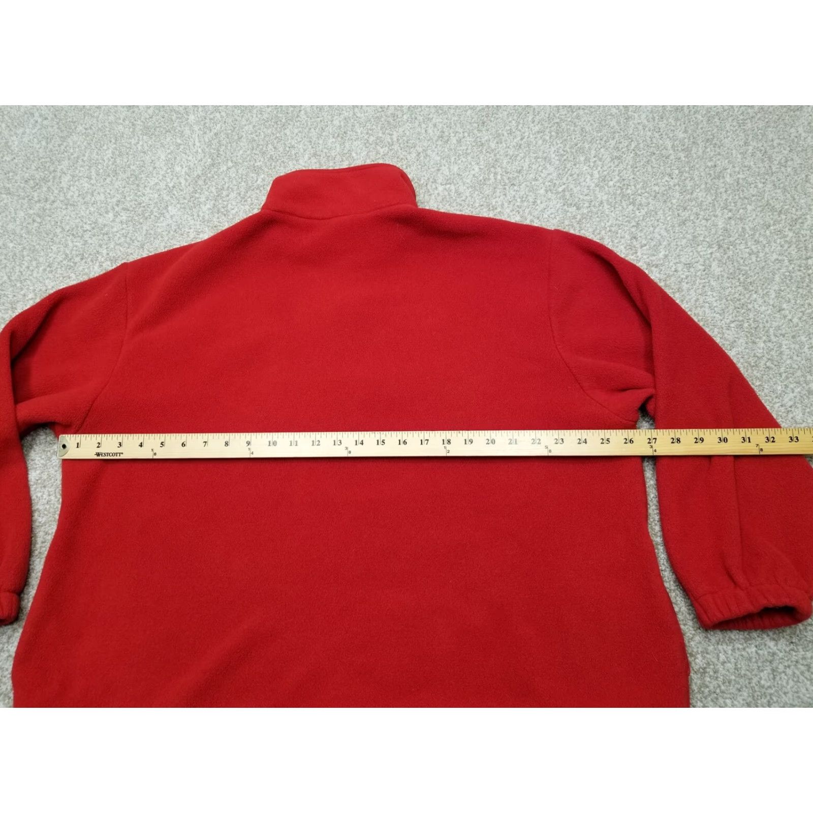 Vintage VINTAGE Polartec Oarsman Fleece Jacket Mens Extra Large Red 1/4 Zip Pullover Size US L / EU 52-54 / 3 - 7 Thumbnail