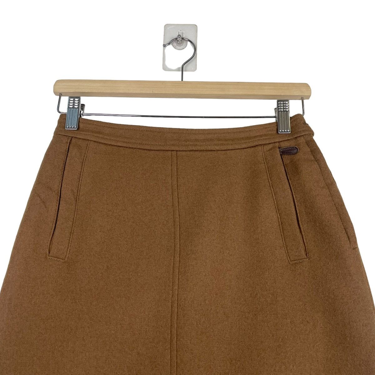 Mackintosh 💥MACKINTOSH A LINE SKIRT RICH BROWN Size 36" / US 14 / IT 50 - 2 Thumbnail