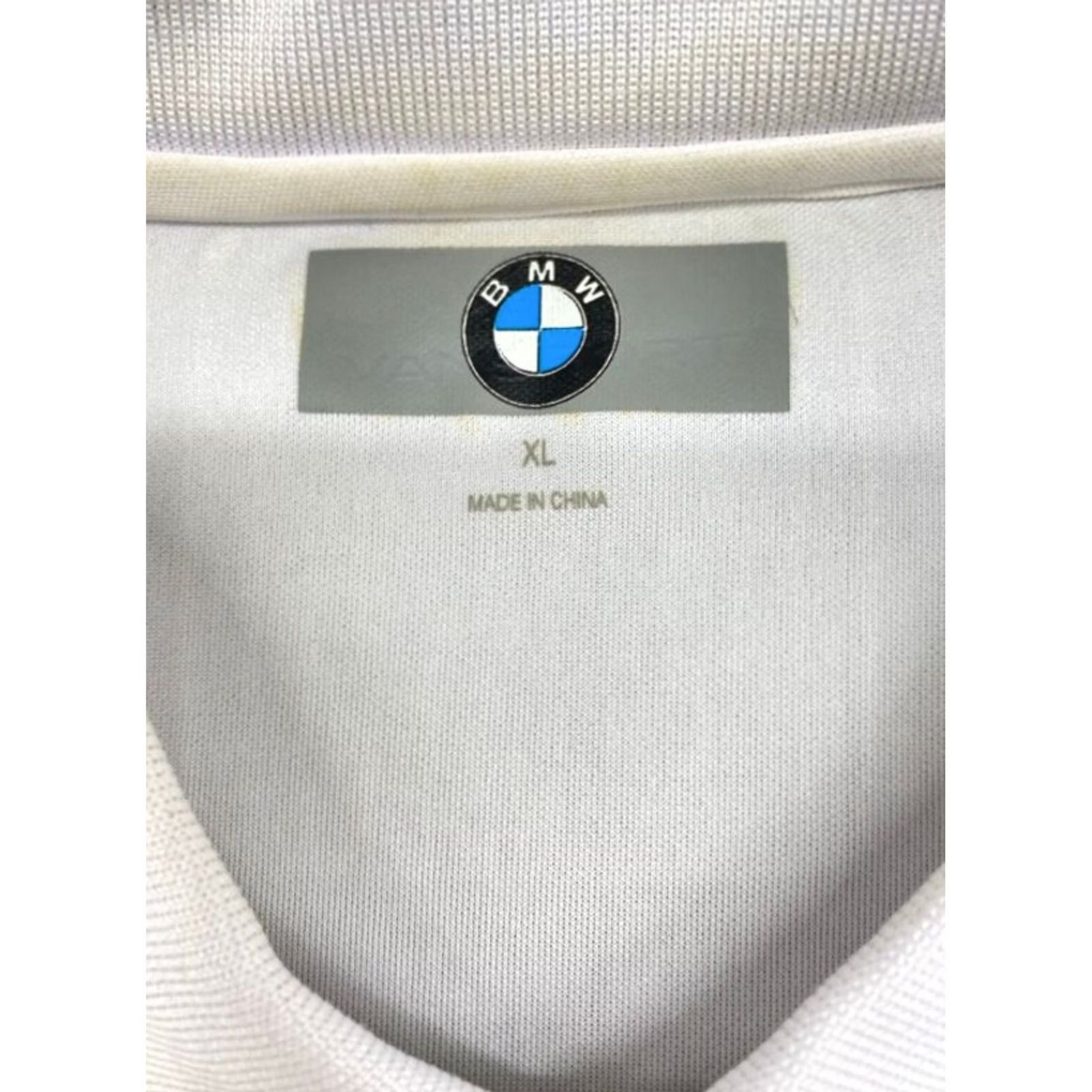 BMW BMW Polo Shirt Men's XL Short Sleeve White Embroidered Logo Golf 5240 Size US XL / EU 56 / 4 - 3 Thumbnail