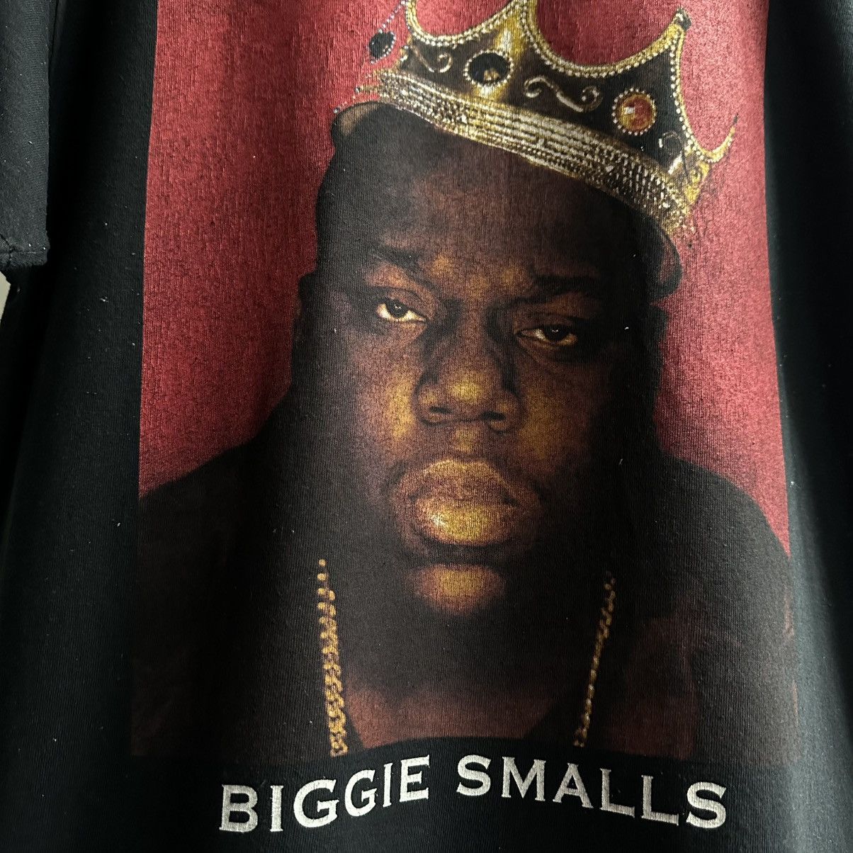 Rap Tees × Vintage Vintage The Notorious BIG Biggie Smalls Rap Graphic Tee Size US L / EU 52-54 / 3 - 3 Thumbnail