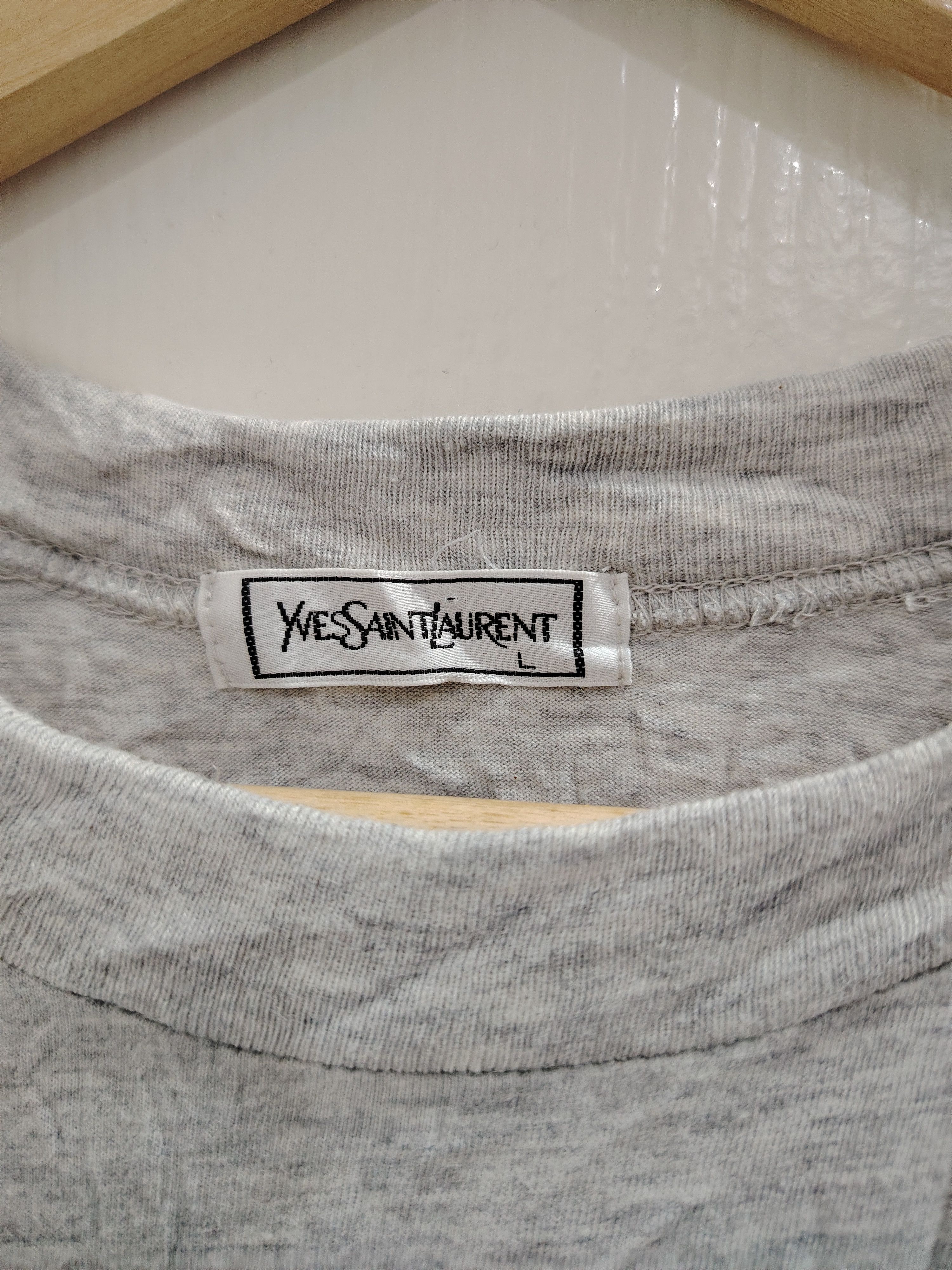 Yves Saint Laurent Vintage 90s YSL Yves Saint Lauren Tee Size US L / EU 52-54 / 3 - 4 Thumbnail