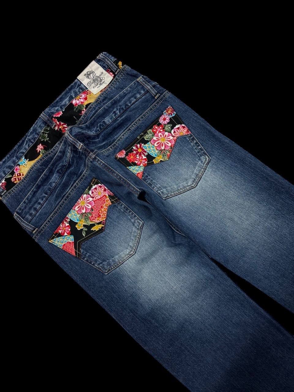 Beauty Beast RARE 90s Style Double Waist Dominate Sakura Style Mud-Washed Size US 30 / EU 46 - 18 Thumbnail