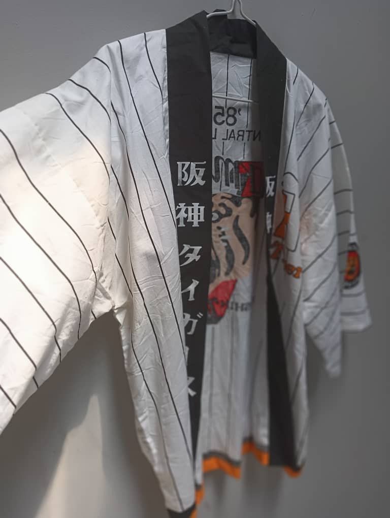 Japanese Brand Vintage 1985 henshin tiger kimono shirt Size US L / EU 52-54 / 3 - 2 Thumbnail