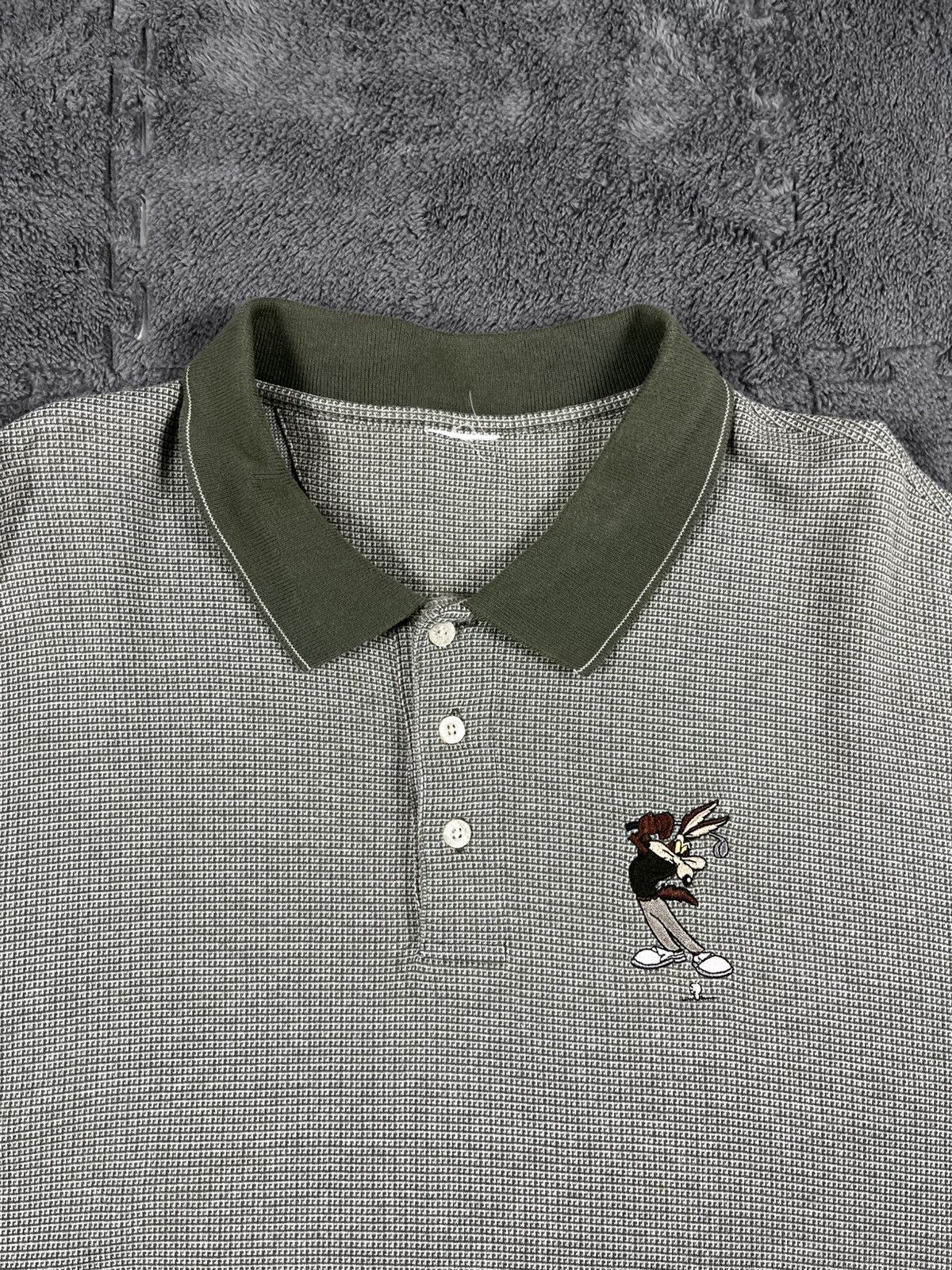 Cartoon Network VINTAGE 90s LONELY TUNES LOGO POLO TEE SIZE XL RARE Size US XL / EU 56 / 4 - 5 Thumbnail