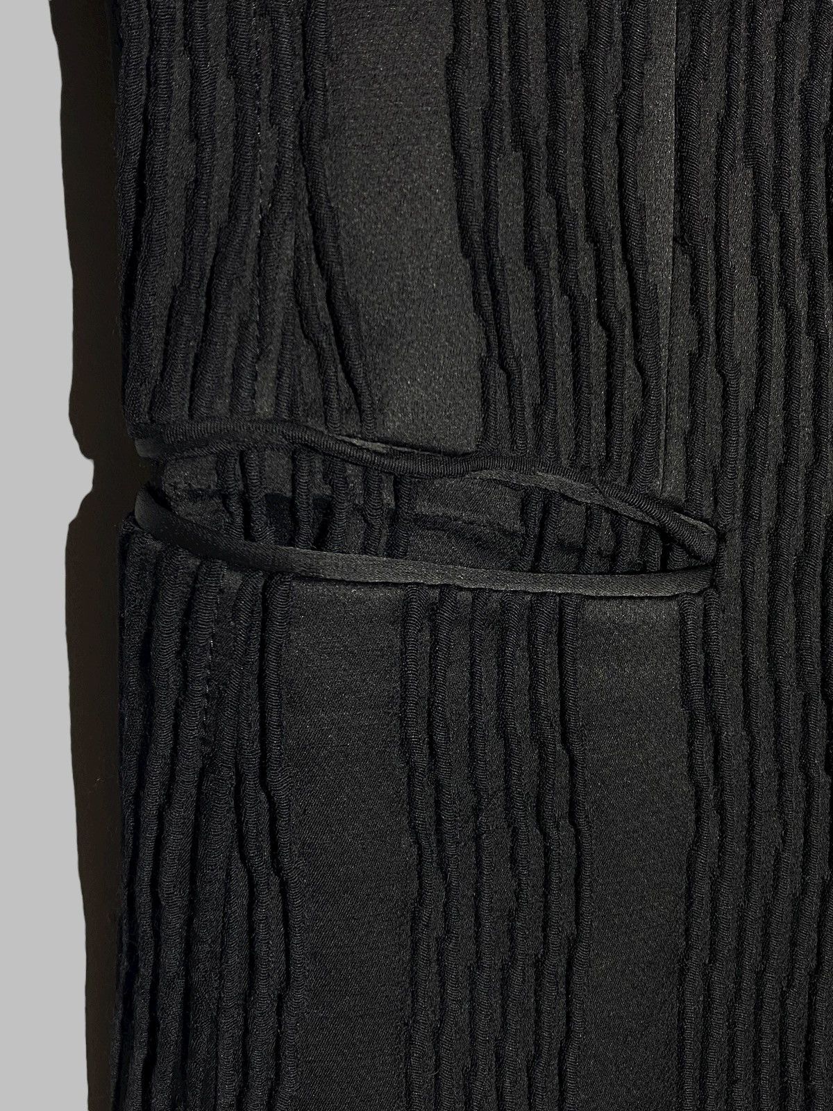 Emporio Armani Emporio Armani Johnny Line Jacquard Tailored Black Blazer Size 46R - 11 Thumbnail