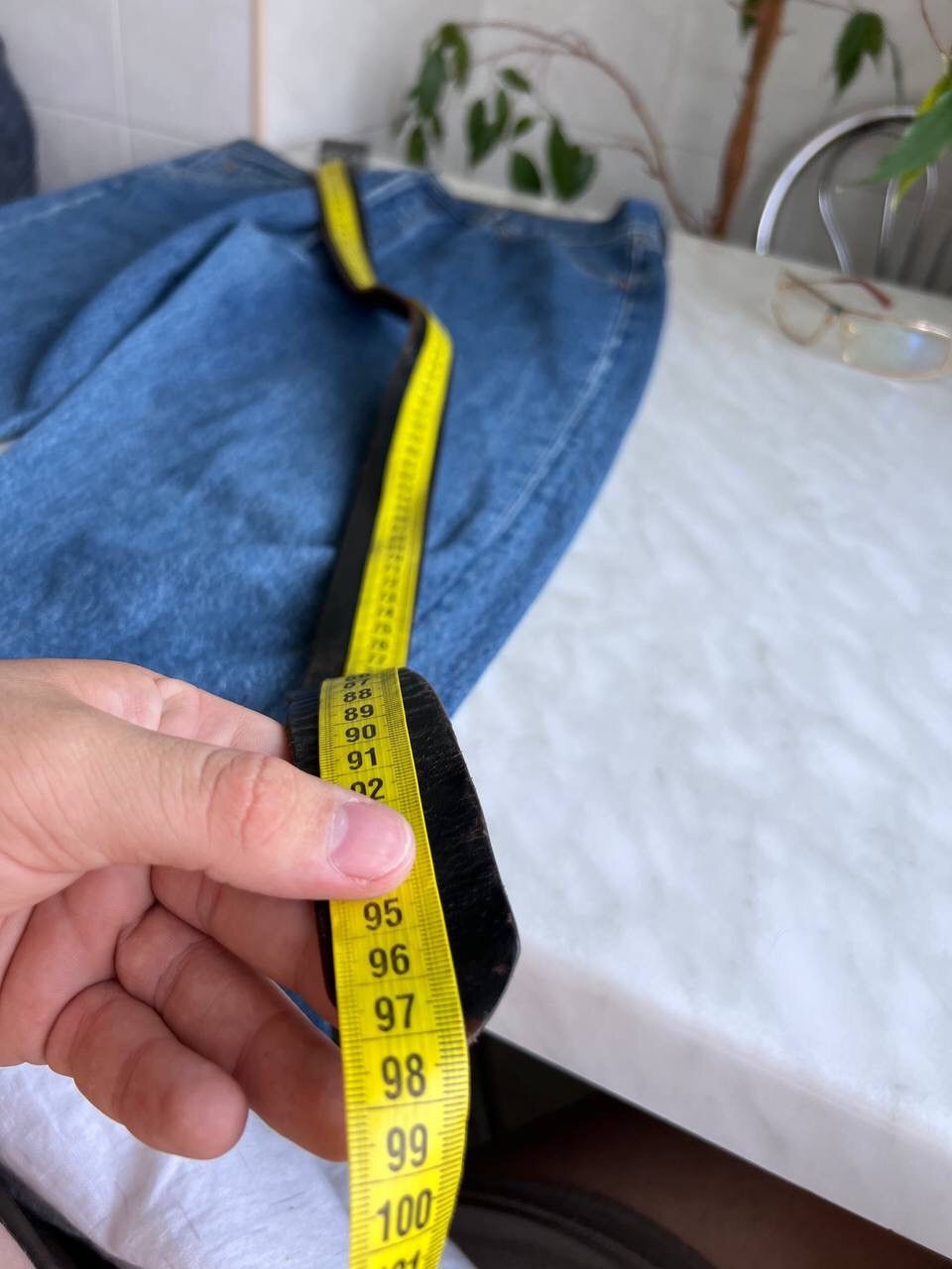 Levi's × Vintage Vintage 90s Levi's Leather belt Size ONE SIZE - 13 Thumbnail