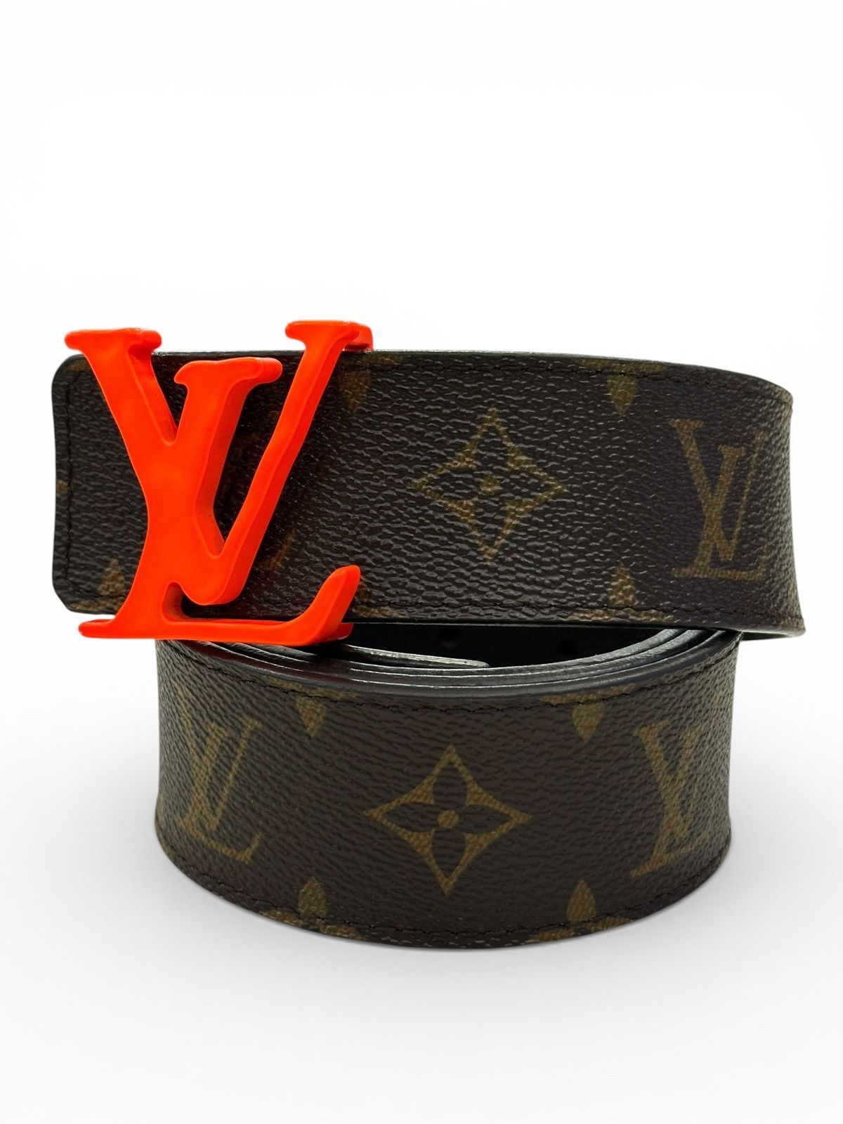 Louis Vuitton Louis Vuitton Shape Belt Monogram 40MM Brown Size 100 Size 36 - 1 Thumbnail