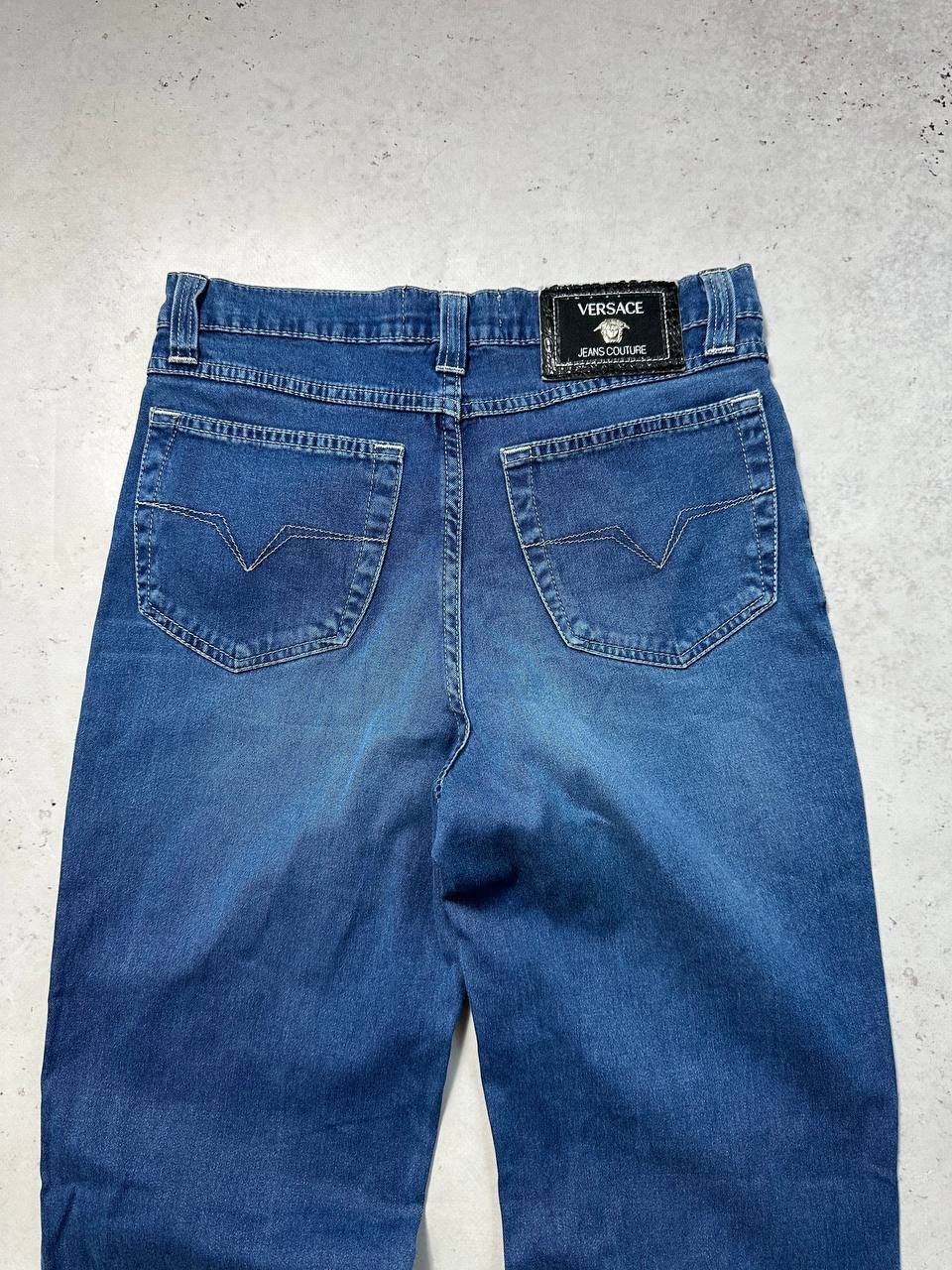 Versace × Vintage Vintage Versace Medusa Baggy Pants 29 Size US 29 - 3 Thumbnail