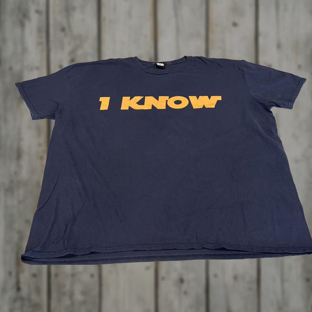 Vintage Vintage Star Wars T Shirt Men XL Hans Solo I KNOW Lucas Film Blue Gold Size US L / EU 52-54 / 3 - 1 Thumbnail