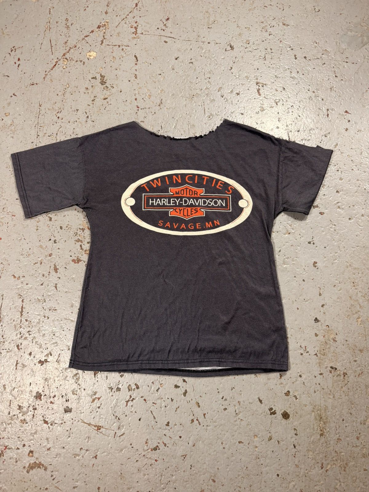 Harley Davidson Insane Distressed Harley Davidson Graphic Tee Size US L / EU 52-54 / 3 - 4 Thumbnail