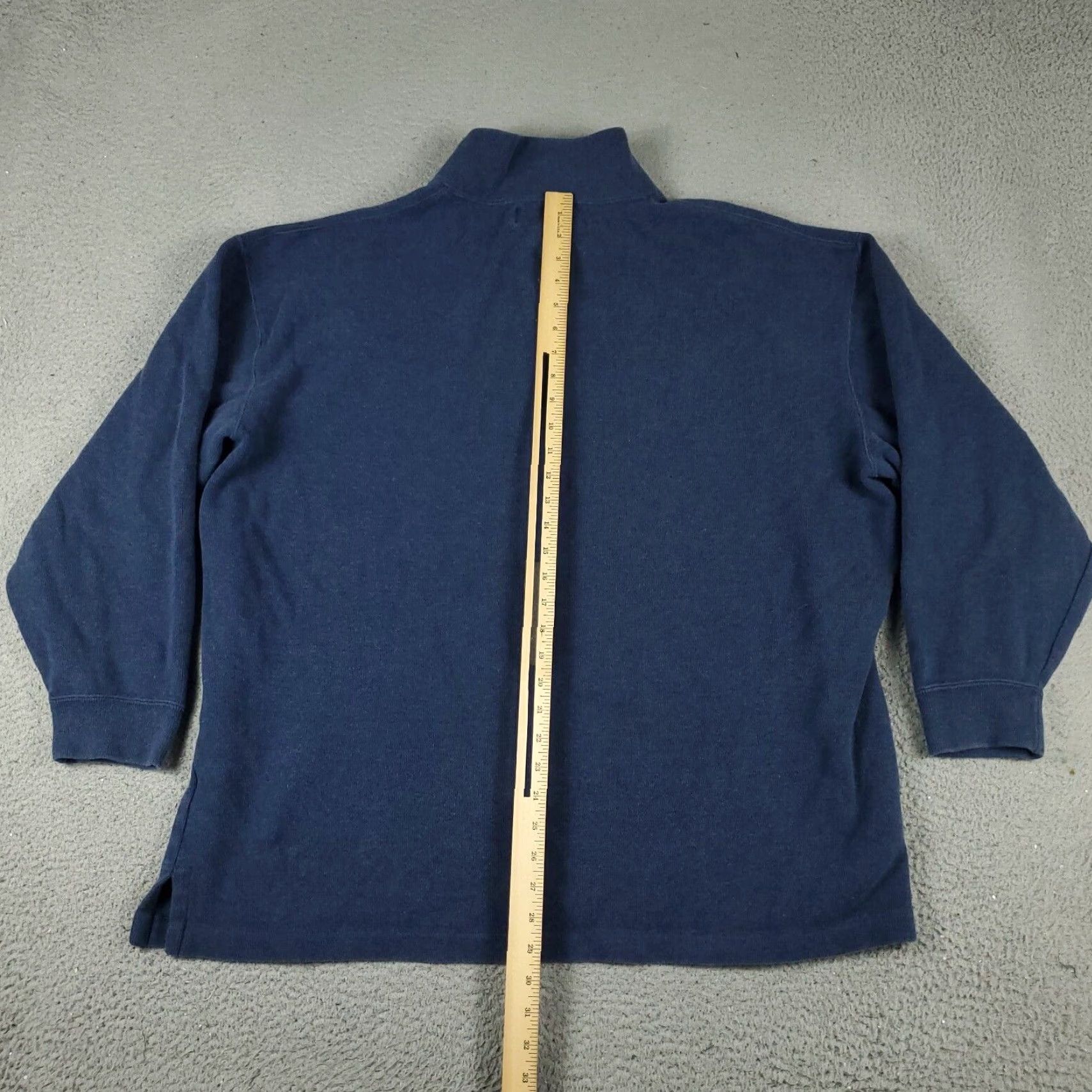 Ralph Lauren Ralph Lauren Sweater Mens 2XB Blue Pony 1/4 Zip Pullover Sweatshirt Size US XXL / EU 58 / 5 - 5 Thumbnail