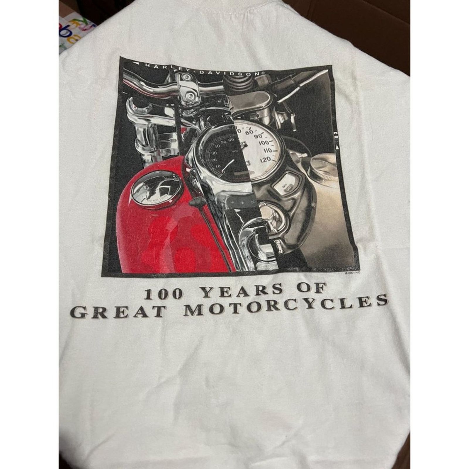 Harley Davidson Harley Davidson 100th Anniversary 100 Years of Great Size US M / EU 48-50 / 2 - 2 Thumbnail