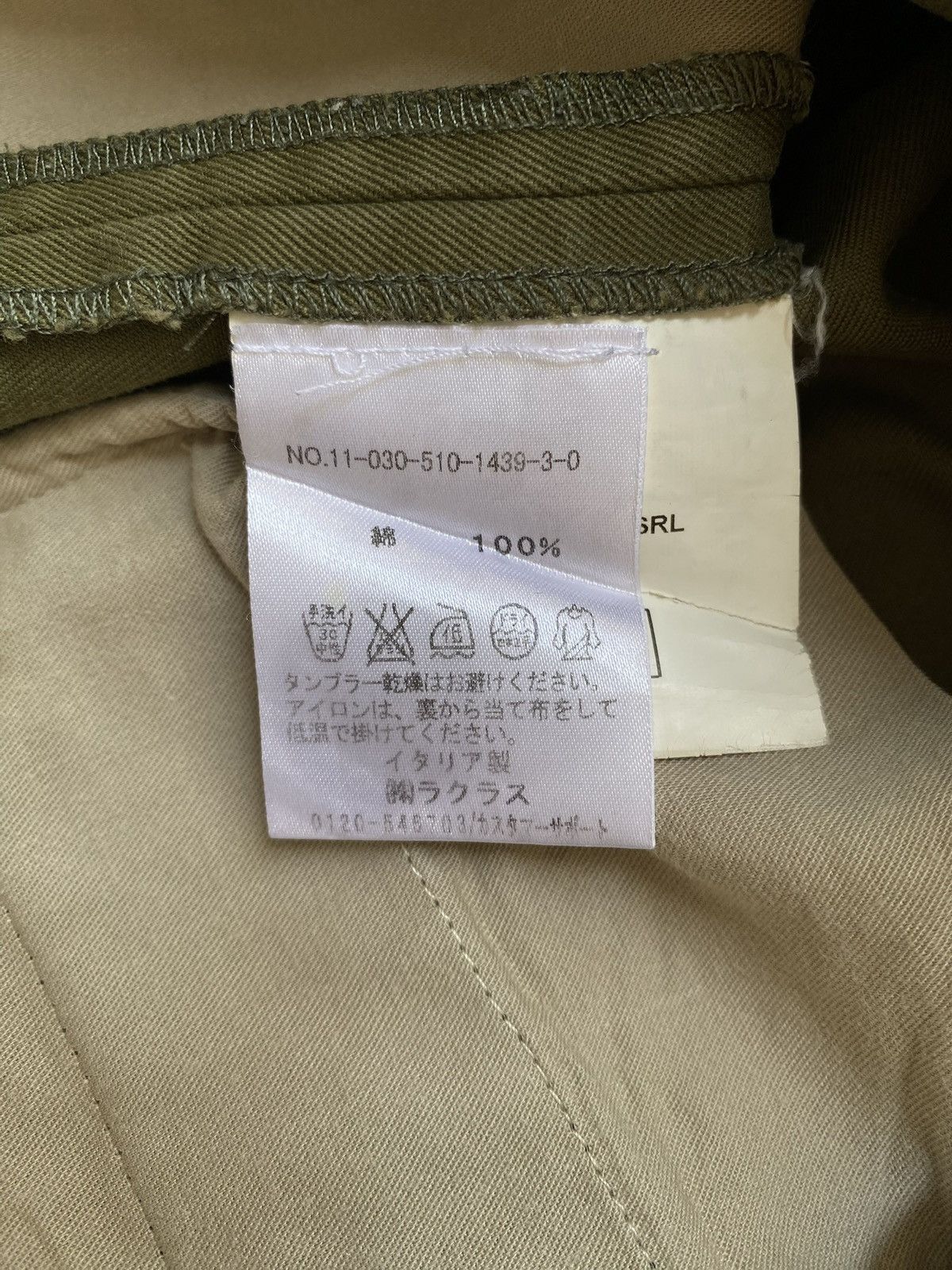 Golden Goose Vintage Golden Goose Deluxe Brand Army Double Pocket Pants Size US 32 / EU 48 - 21 Thumbnail