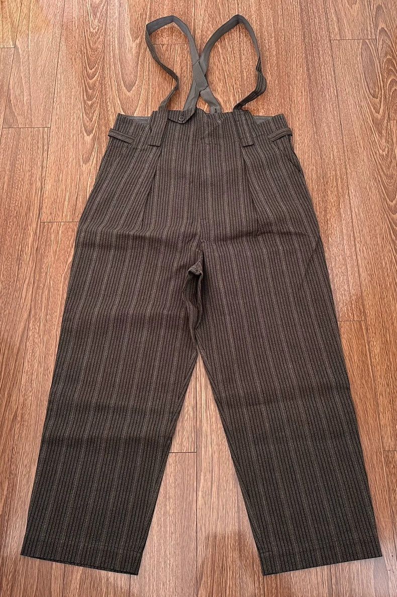 Vintage Striped Overalls by KAPITAL 22AW