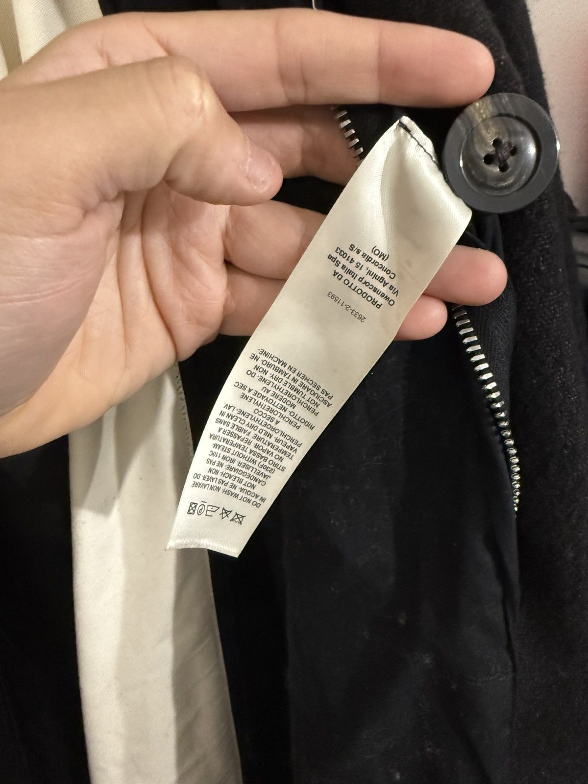 Rick Owens Sisyphus Flag Coat *Grail* Size US M / EU 48-50 / 2 - 10 Thumbnail