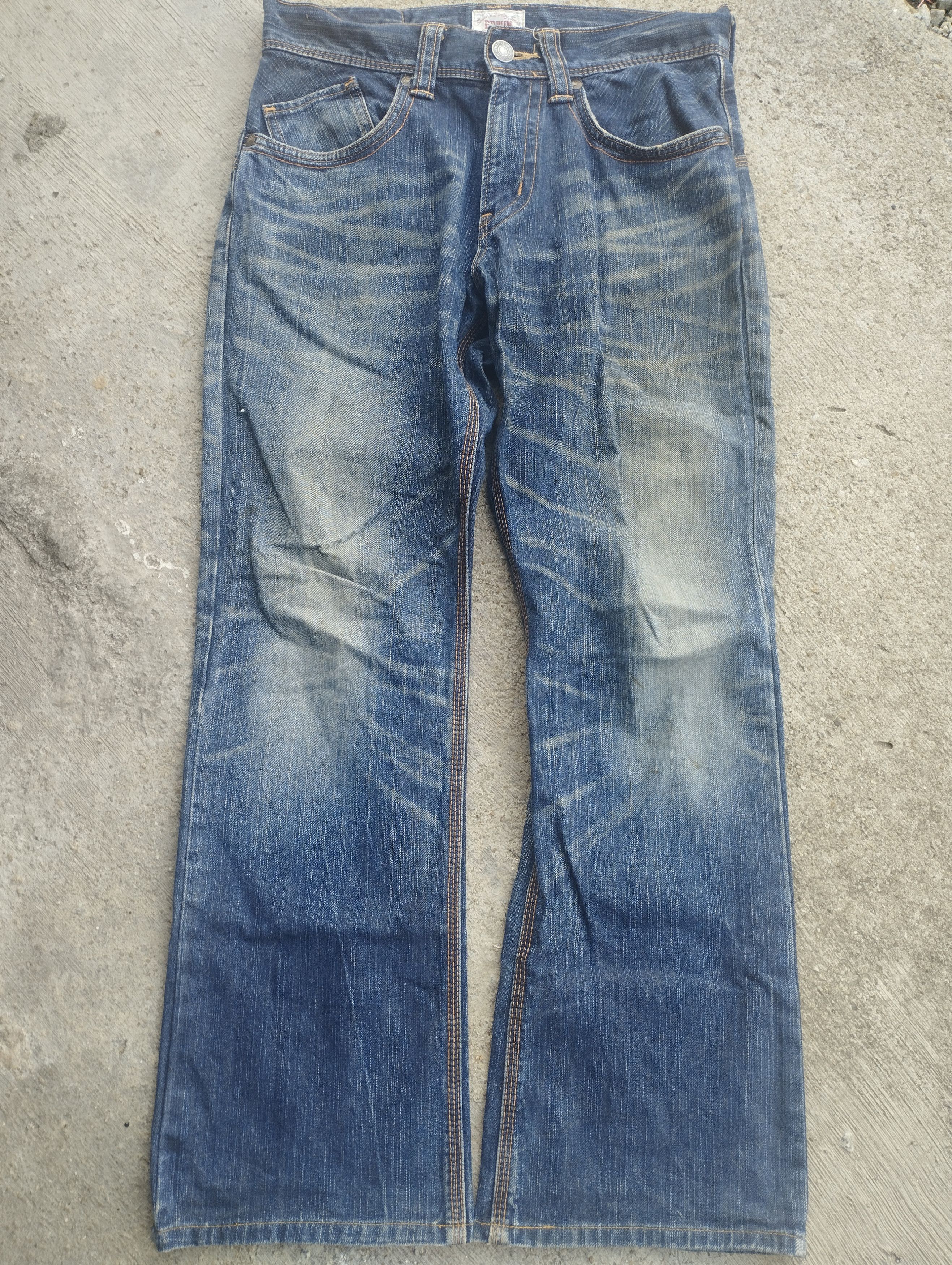 Edwin × Japanese Brand Edwin BackleBack bootcut Size US 32 / EU 48 - 2 Thumbnail