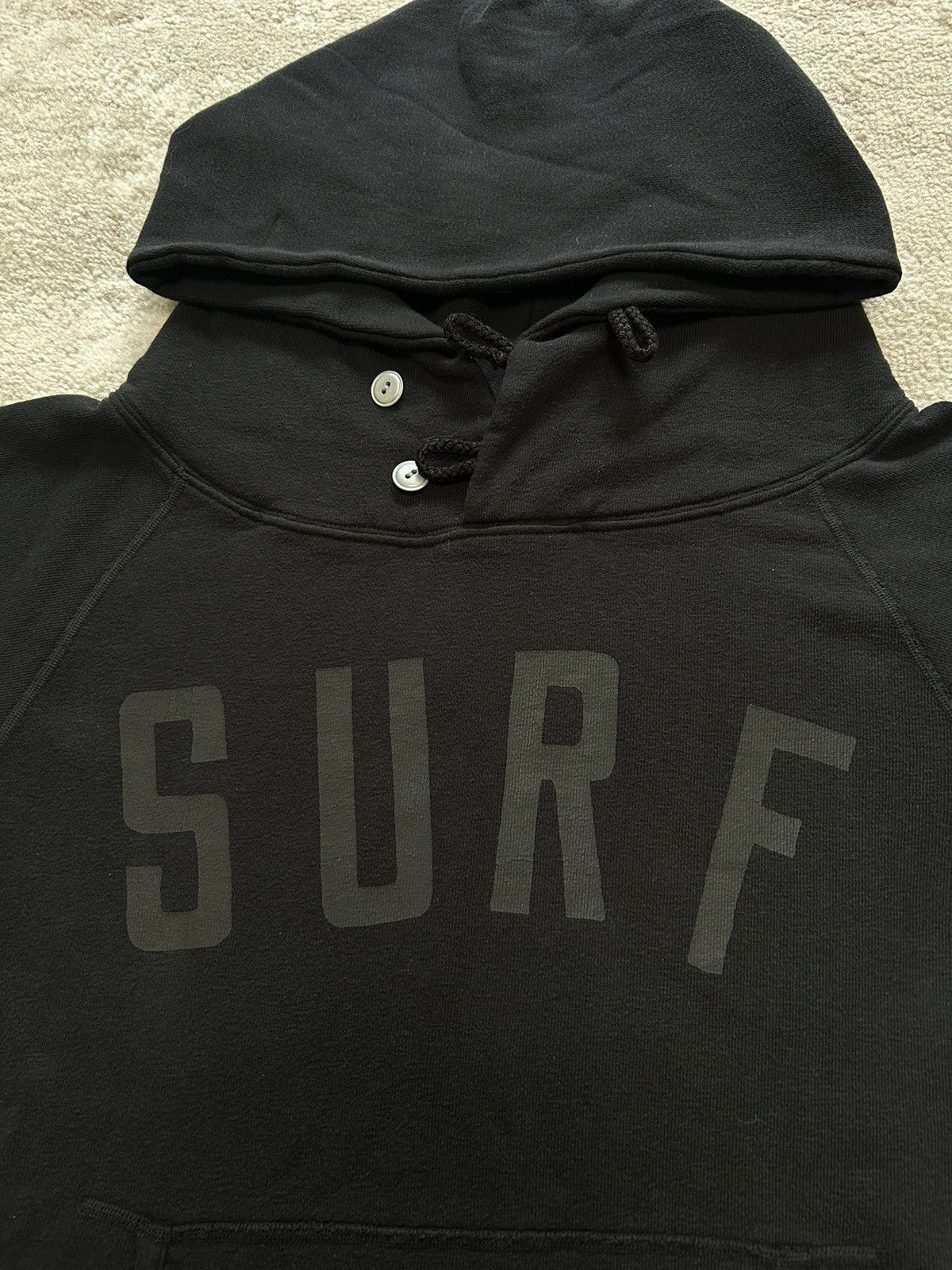 Kapital Kapital Black on Black Surf Hoodie Size US M / EU 48-50 / 2 - 3 Thumbnail