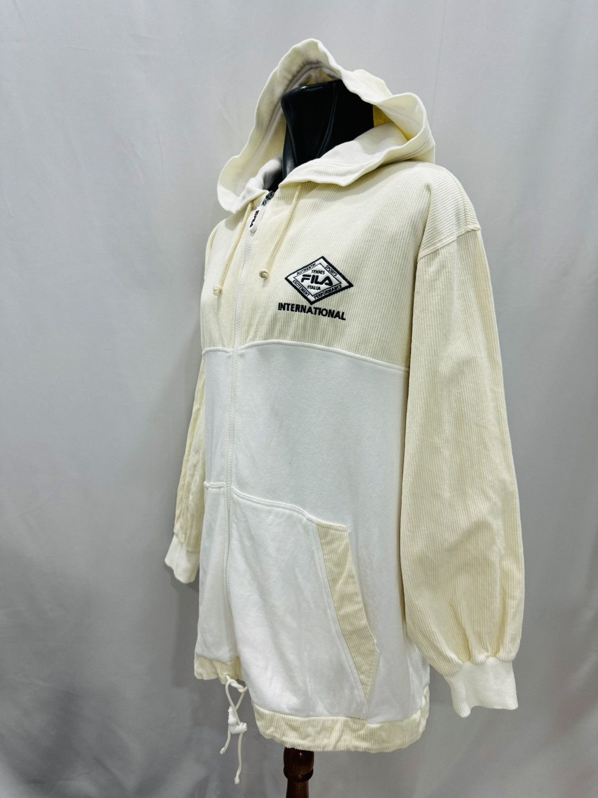 Fila × Vintage Vintage Fila International hoodie Size US L / EU 52-54 / 3 - 9 Thumbnail