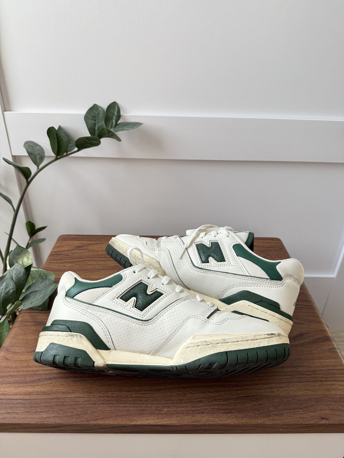 Aime Leon Dore × New Balance White/Green ALD 550s Size US 9.5 / EU 42-43 - 7 Thumbnail