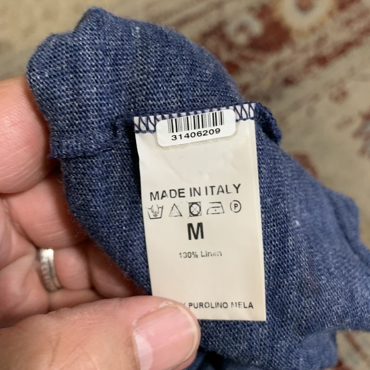 Linen SS Crewneck tshirt