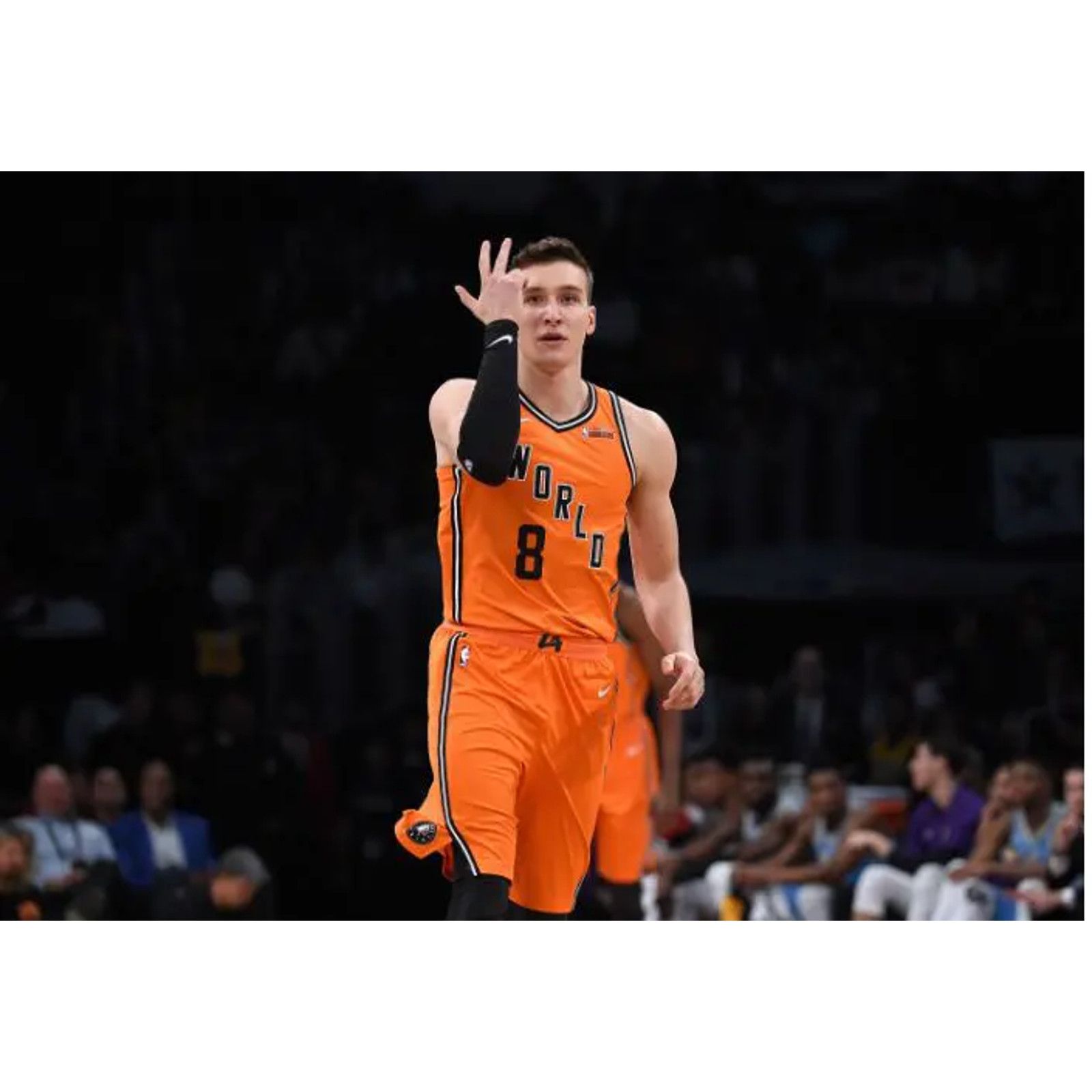 Nike NBA '18 Rising Stars World Player Issued Shorts 46 +1 2XL Size US 44 / EU 60 - 16 Thumbnail