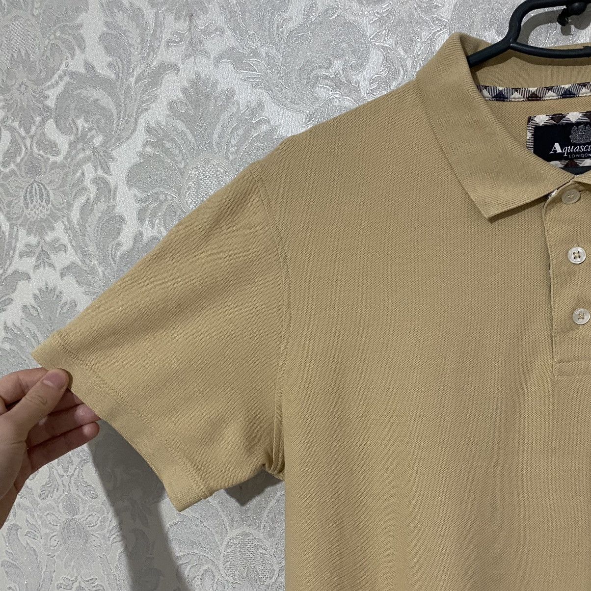 Burberry Aquascutum Polo Shirt Beige Men’s Size US L / EU 52-54 / 3 - 6 Thumbnail