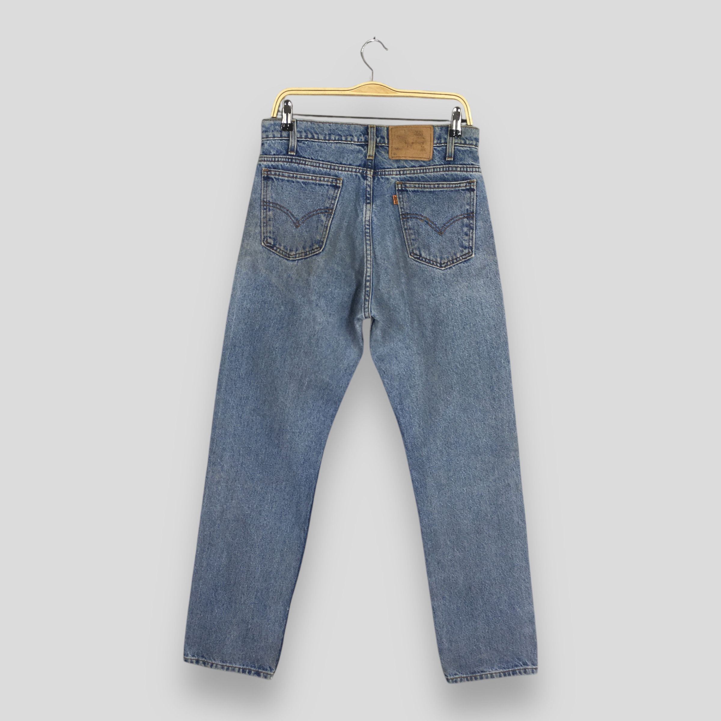 Levi's Size 30x29 Vintage Levi's 505 Stonewashed Blue Jeans Size US 30 / EU 46 - 8 Thumbnail