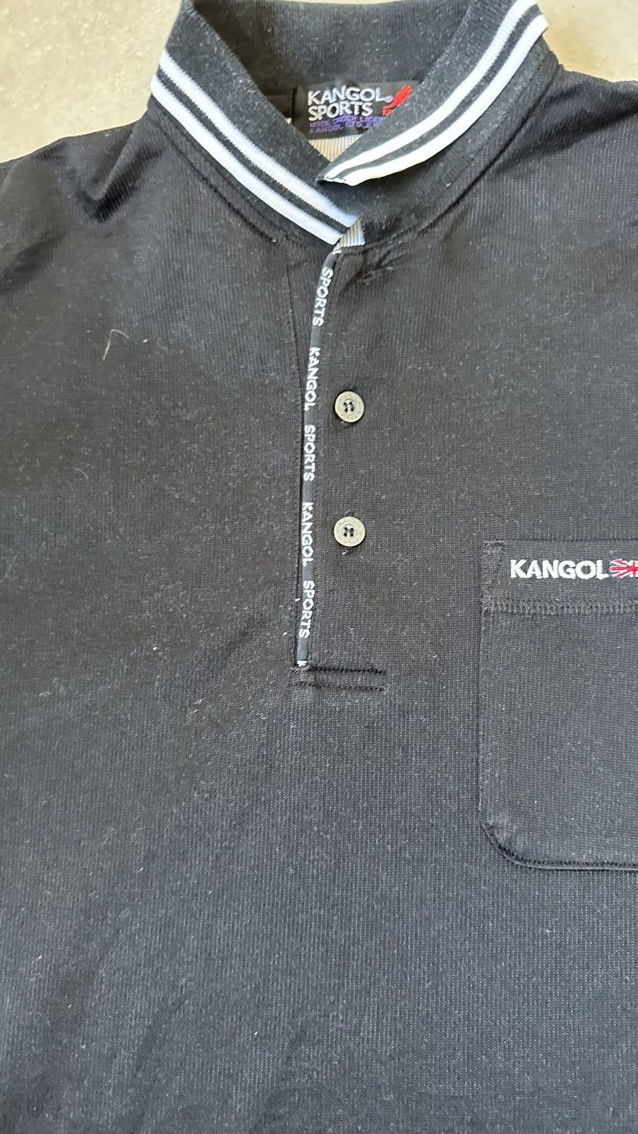 Kangol VINTAGE KANGOL POLO TEE Size US L / EU 52-54 / 3 - 3 Thumbnail
