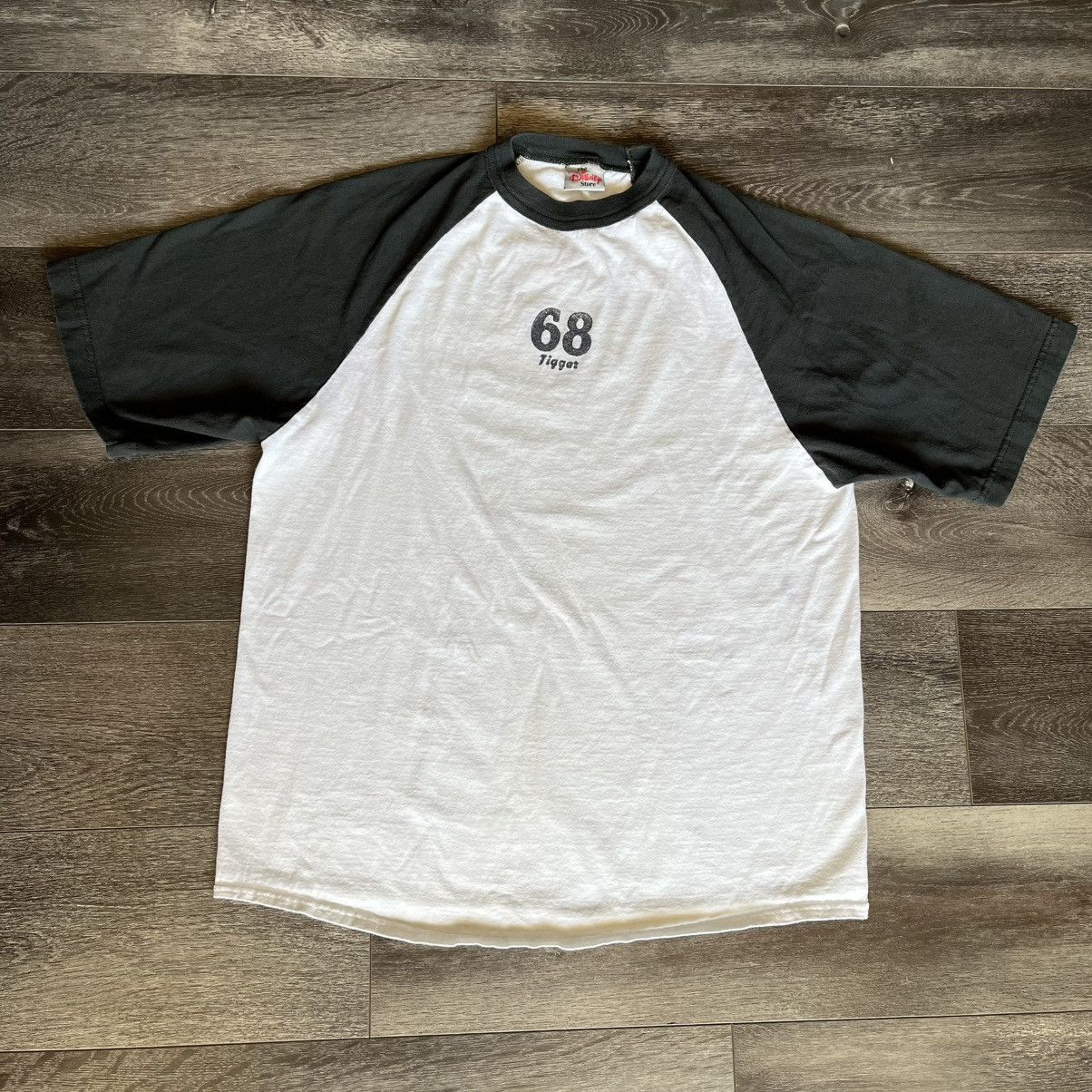 Disney Vintage Y2K Disney Tigger Raglan Baseball 68 Longsleeve Tee Size US M / EU 48-50 / 2 - 2 Thumbnail
