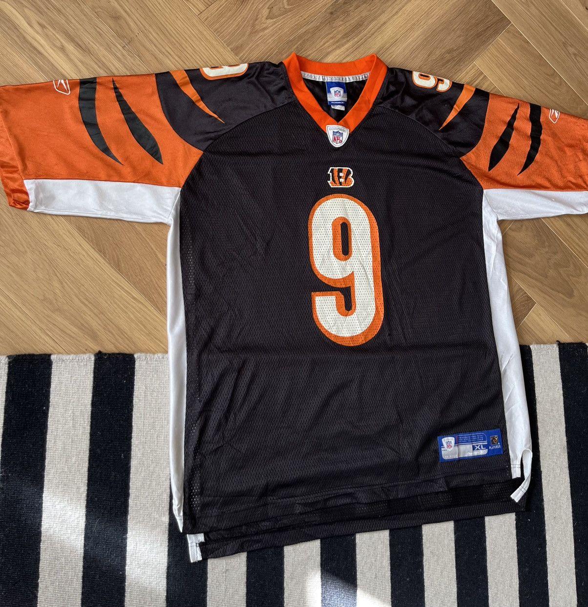 Reebok Carson Palmer Cincinnati Bengals 2005–06 Reebok Home Jersey Size US XL / EU 56 / 4 - 2 Thumbnail