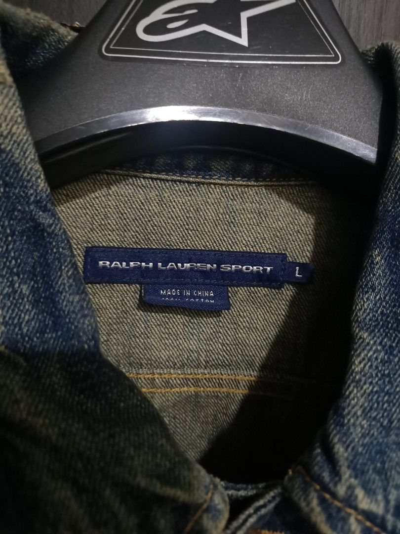 Polo Ralph Lauren × Ralph Lauren Ralph Lauren sport denim trucker jacket Size L / US 10 / IT 46 - 6 Thumbnail