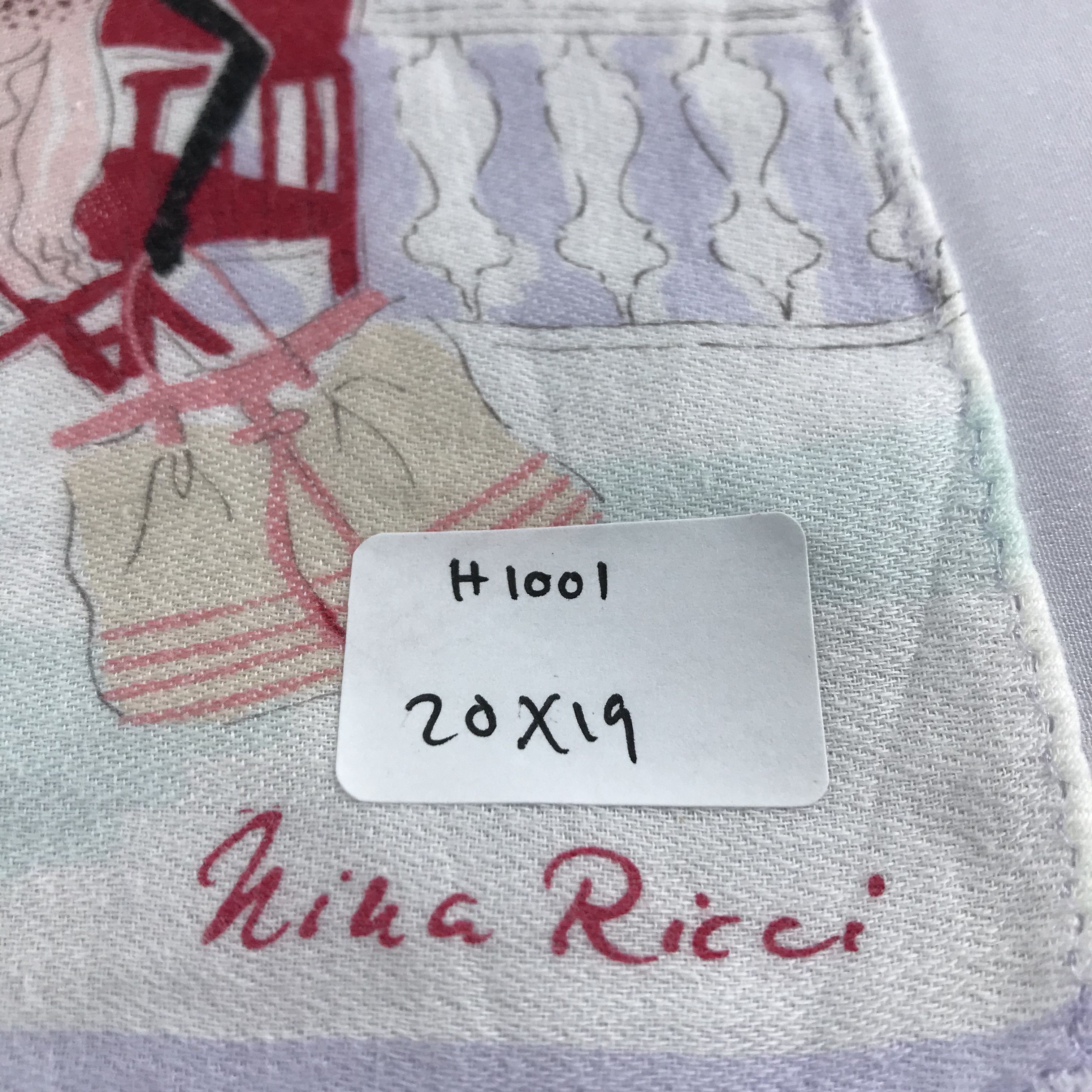 Nina Ricci Nina Ricci Handkerchief Neckerchief Bandana H1001 Size ONE SIZE - 6 Thumbnail