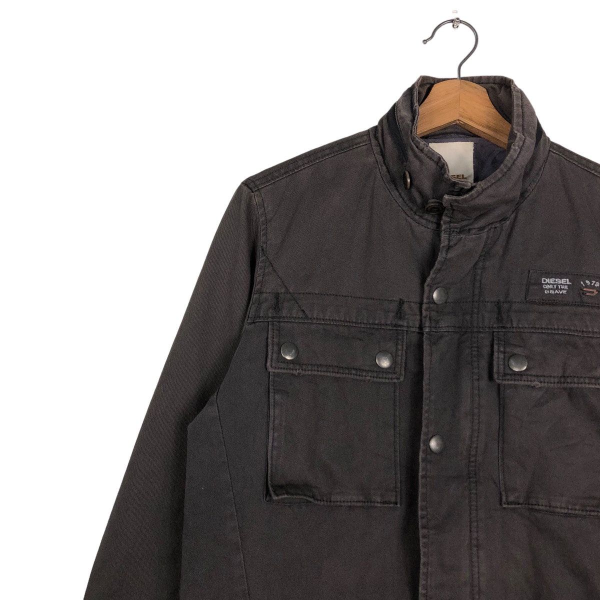 Diesel 🔥Vintage Biker Jacket Utility Multi Pocket Diesel Size US S / EU 44-46 / 1 - 7 Thumbnail