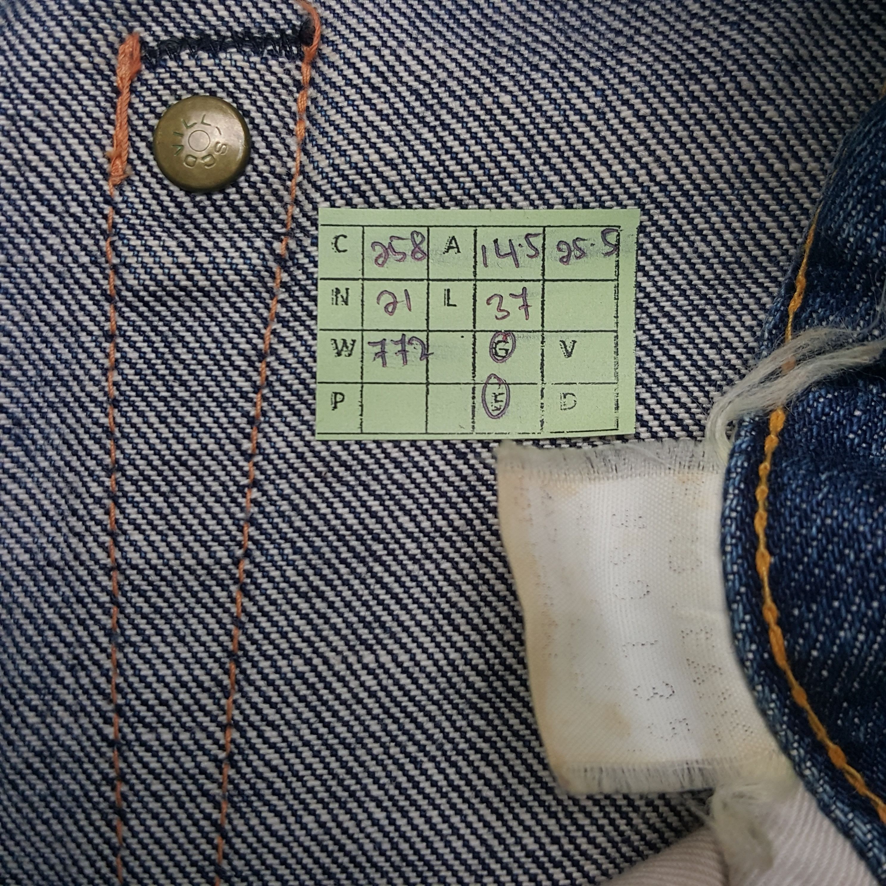Evisu × Japanese Brand × Vintage Vintage Evisu Selvedge Japanese Daicock Custom Denim Jeans Size US 29 - 8 Thumbnail