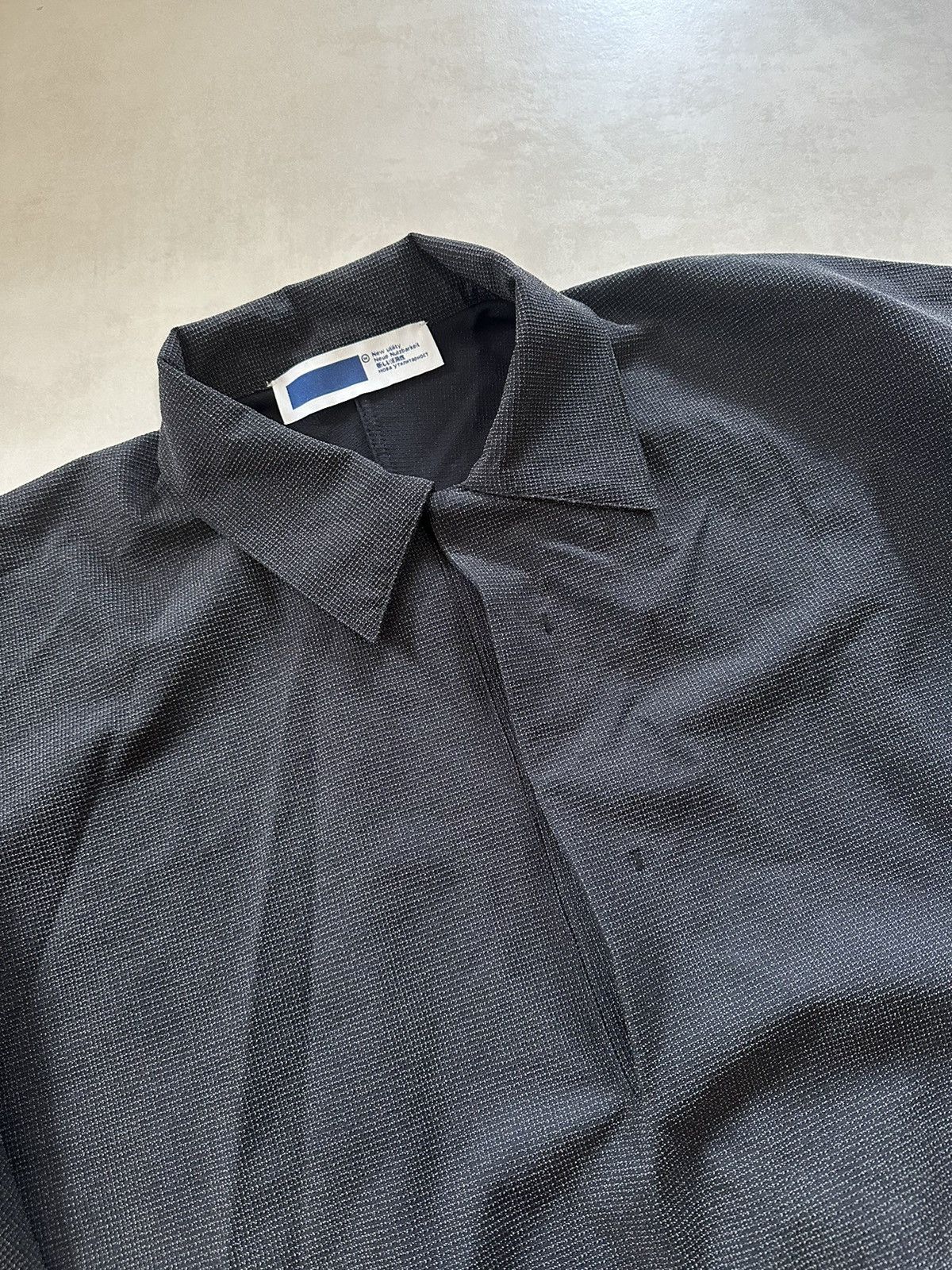 AFFXWRKS × Kiko Kostadinov AFFXWRKS Black Excursion Shirt SS22 Size US XL / EU 56 / 4 - 2 Thumbnail