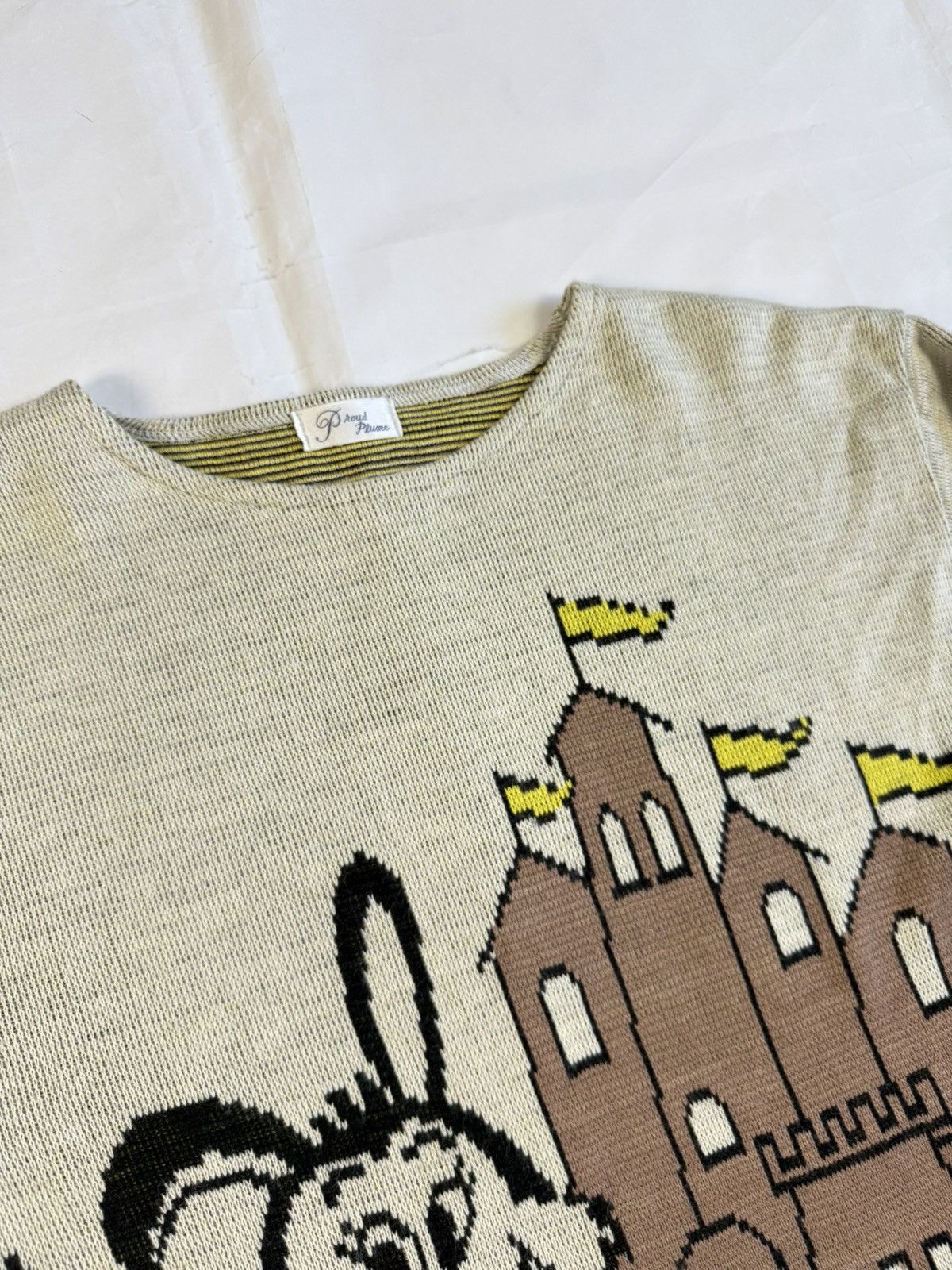 Vintage Vintage Cartoon Knit Jumper Size US M / EU 48-50 / 2 - 3 Thumbnail