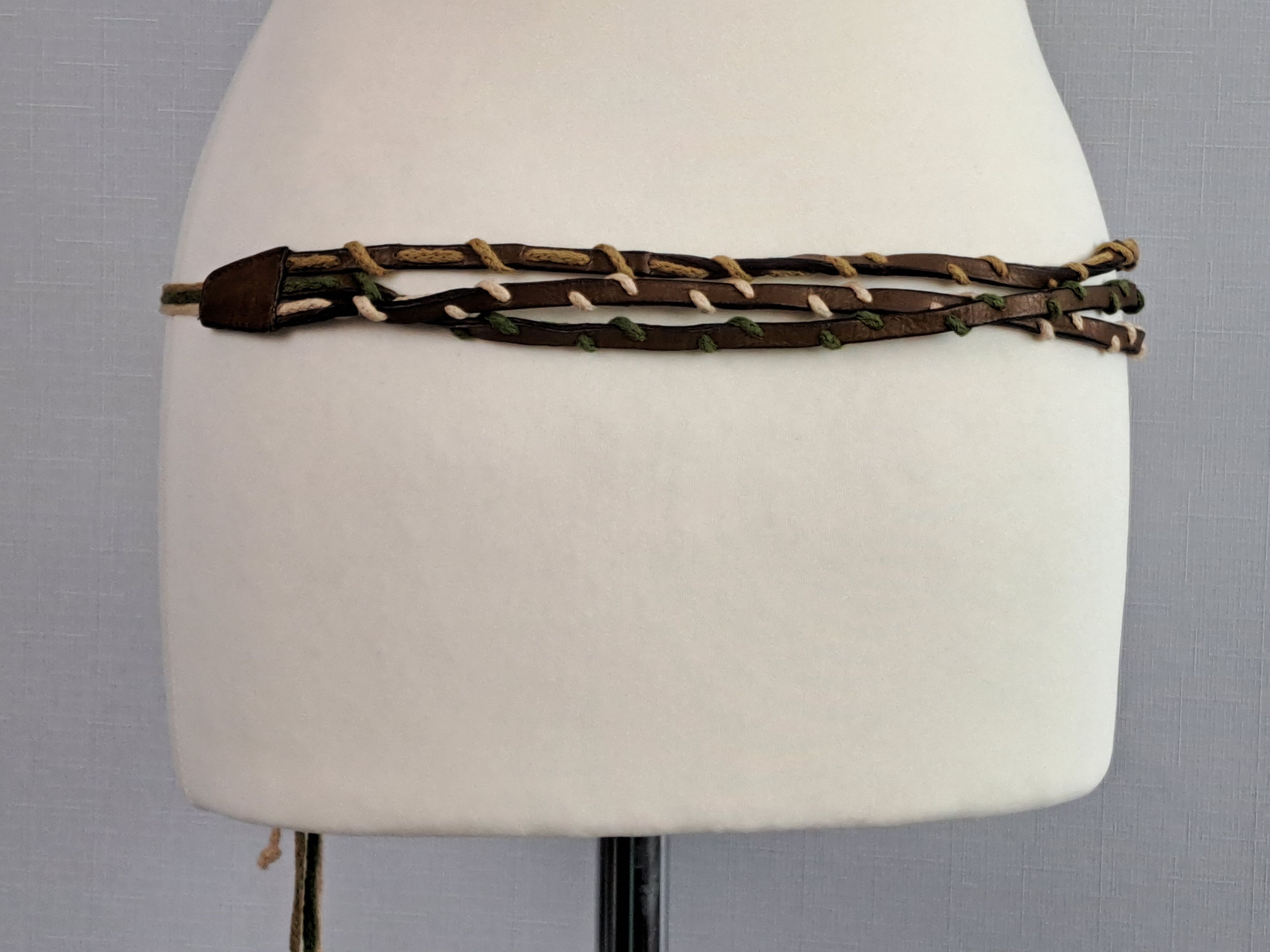 Missoni Vintage 70s Missoni leather belt. Size ONE SIZE - 6 Thumbnail