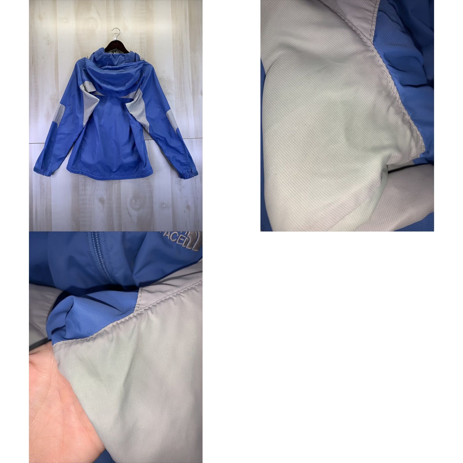 The North Face The North Face Womens Jacket Windbreaker Zip Blue Sze M-8179 Regular XS? Size M / US 6-8 / IT 42-44 - 8 Thumbnail