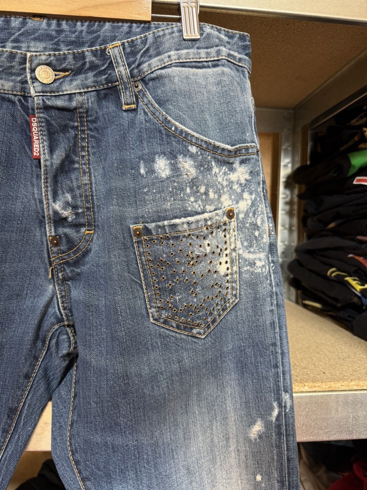 Dsquared2 Rare Luxury Dsquared2 Thrashed Jeans Y2K Hype Size 48 Size US 32 / EU 48 - 5 Thumbnail