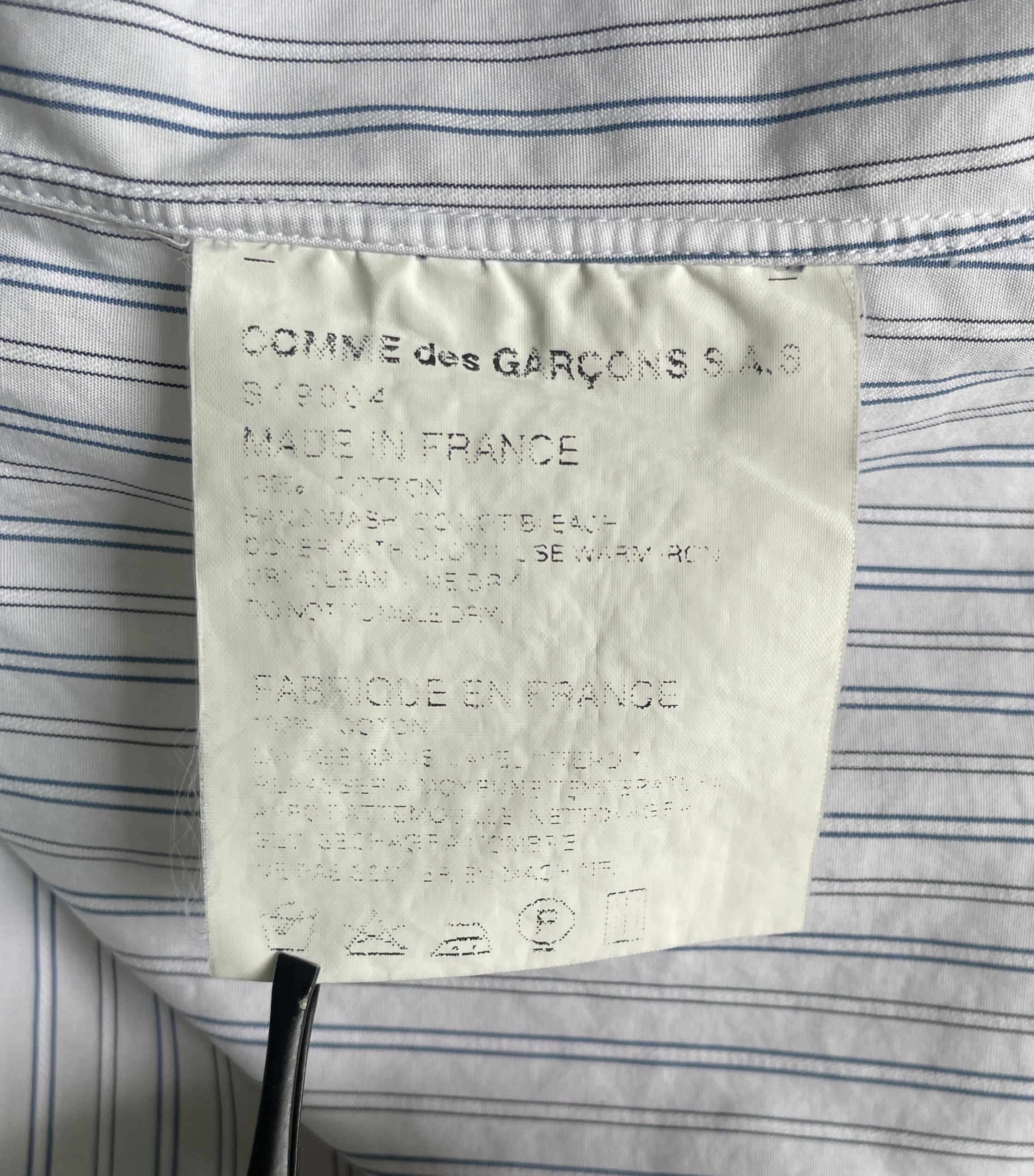 Comme des Garcons SHIRT CDG Shirt Stripped Shirt Size US S / EU 44-46 / 1 - 5 Thumbnail